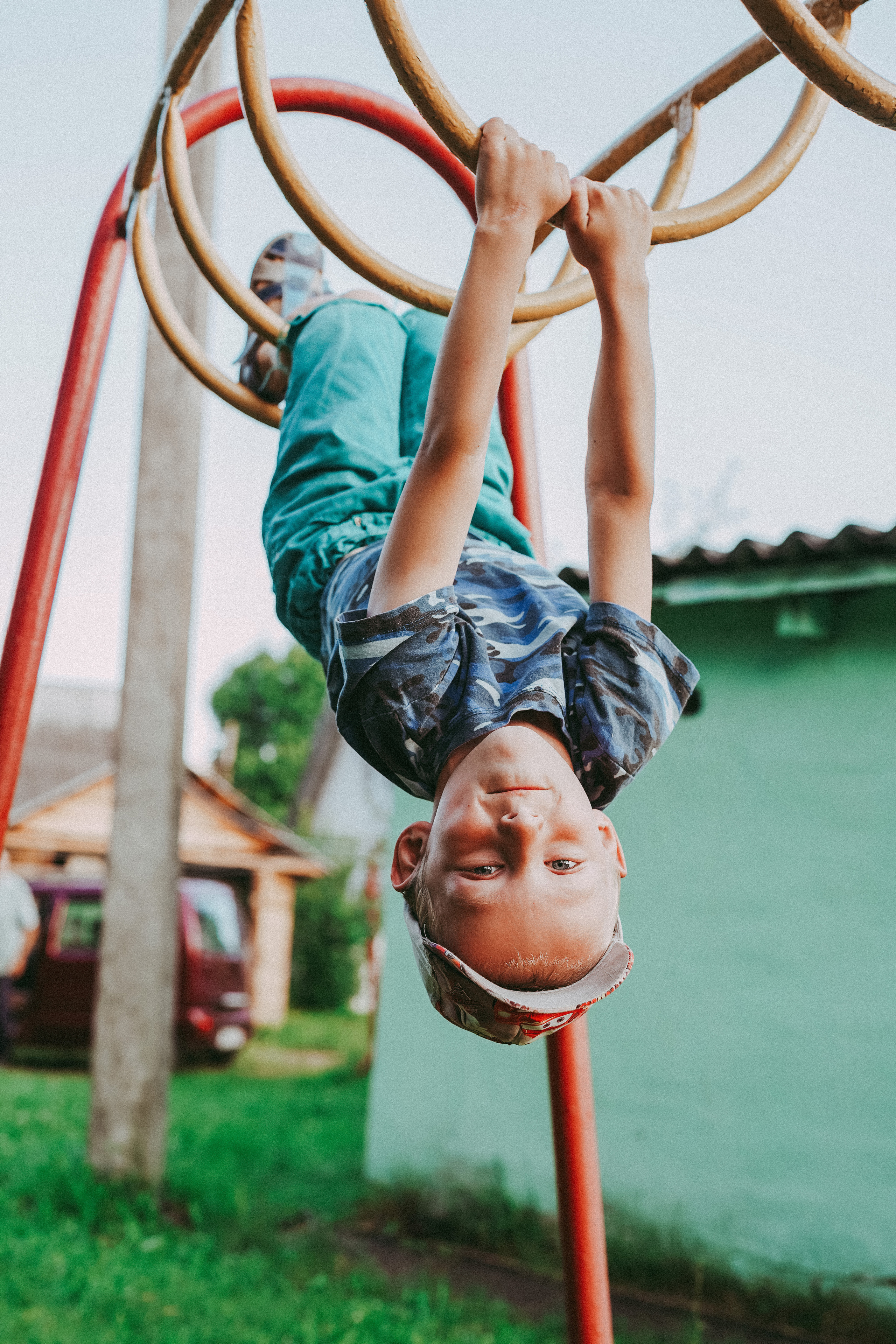 Игры во дворе. Фотограф новорожденных и детей первого года Евгения Михалькевич