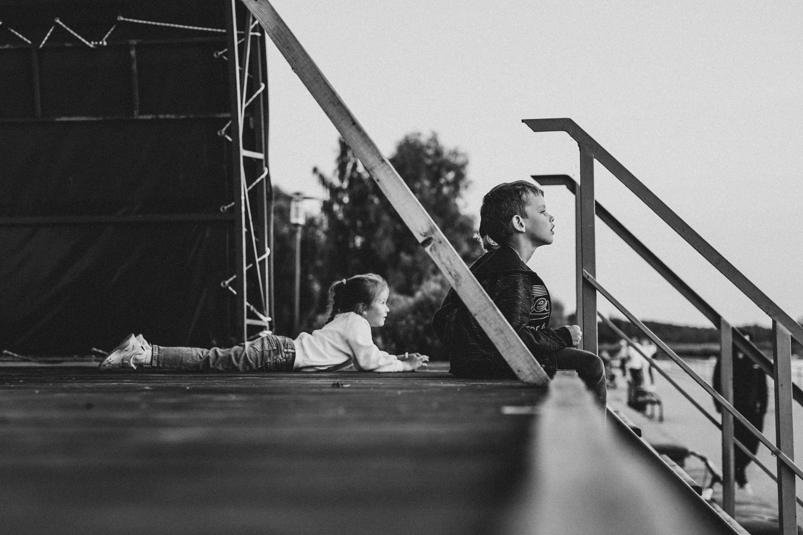 Игры во дворе. Фотограф новорожденных и детей первого года Евгения Михалькевич