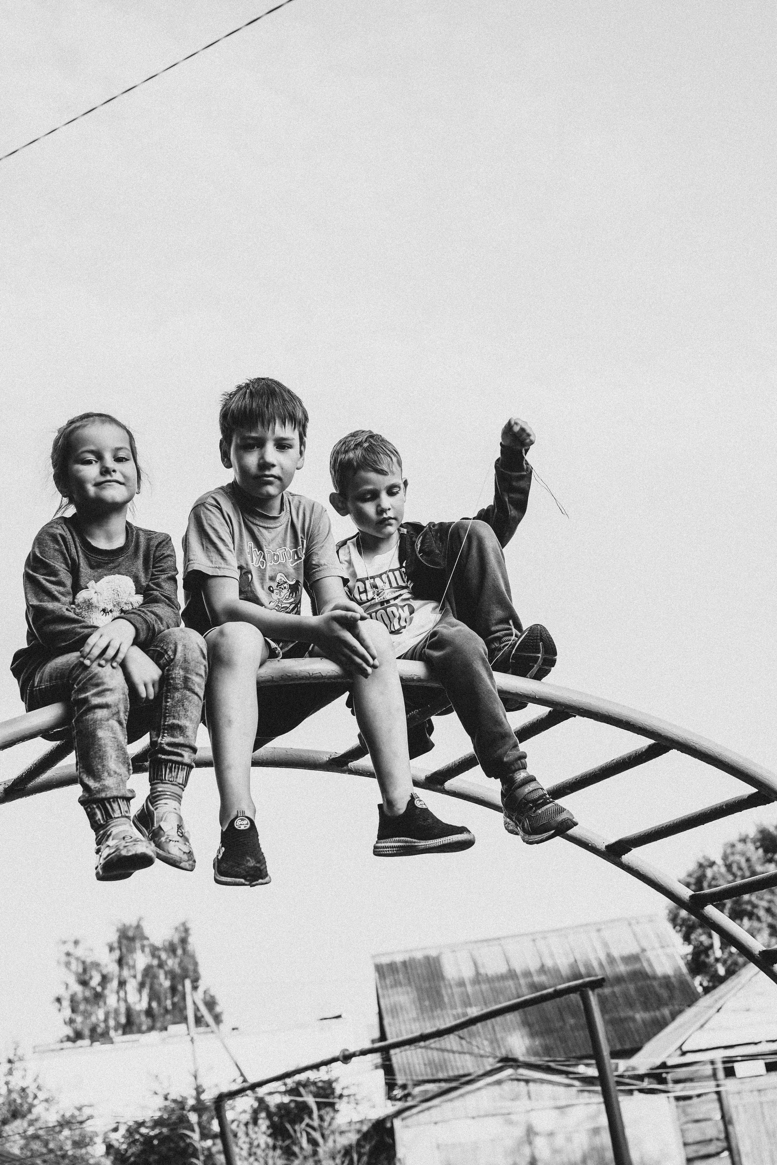 Игры во дворе. Фотограф новорожденных и детей первого года Евгения Михалькевич