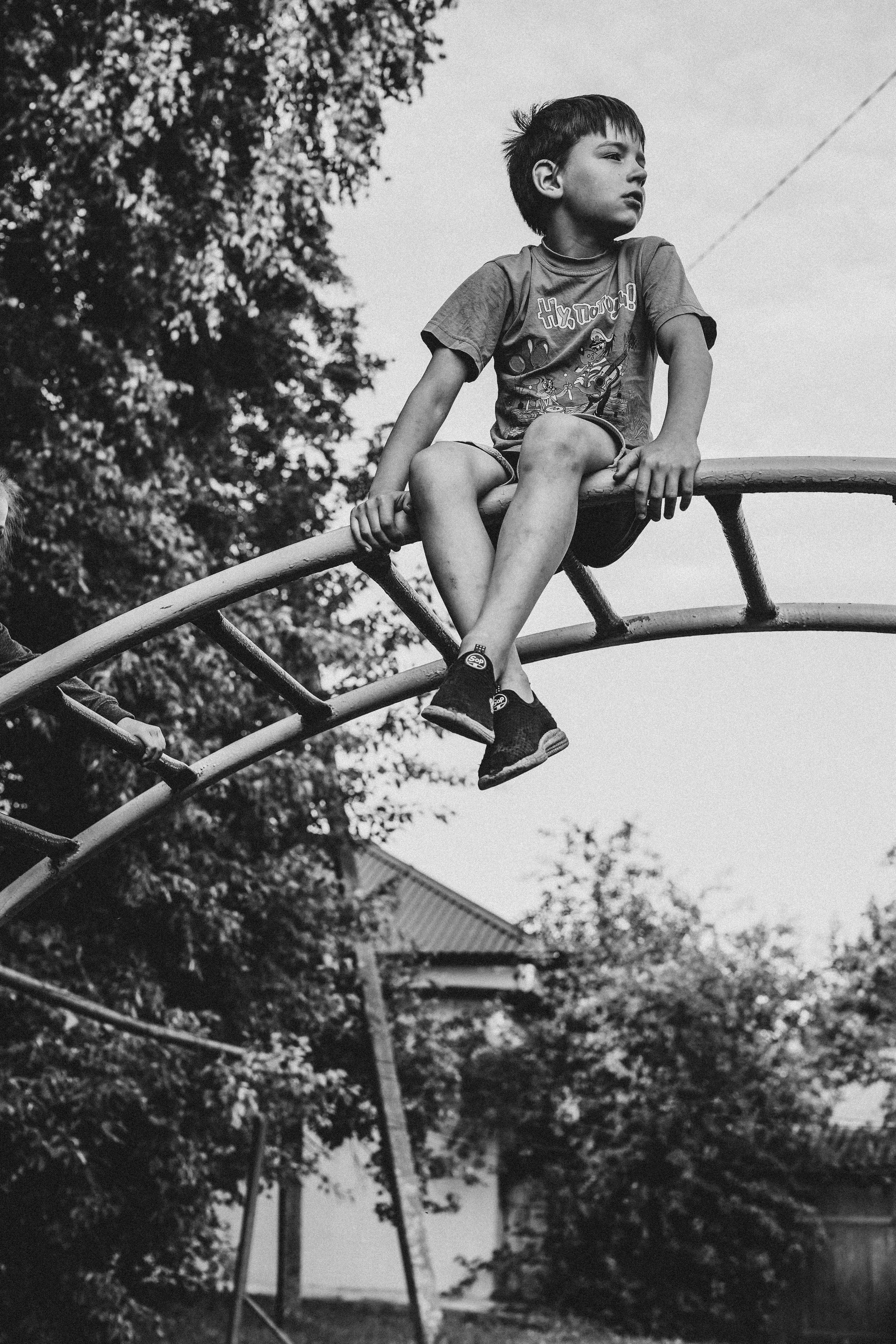 Игры во дворе. Фотограф новорожденных и детей первого года Евгения Михалькевич