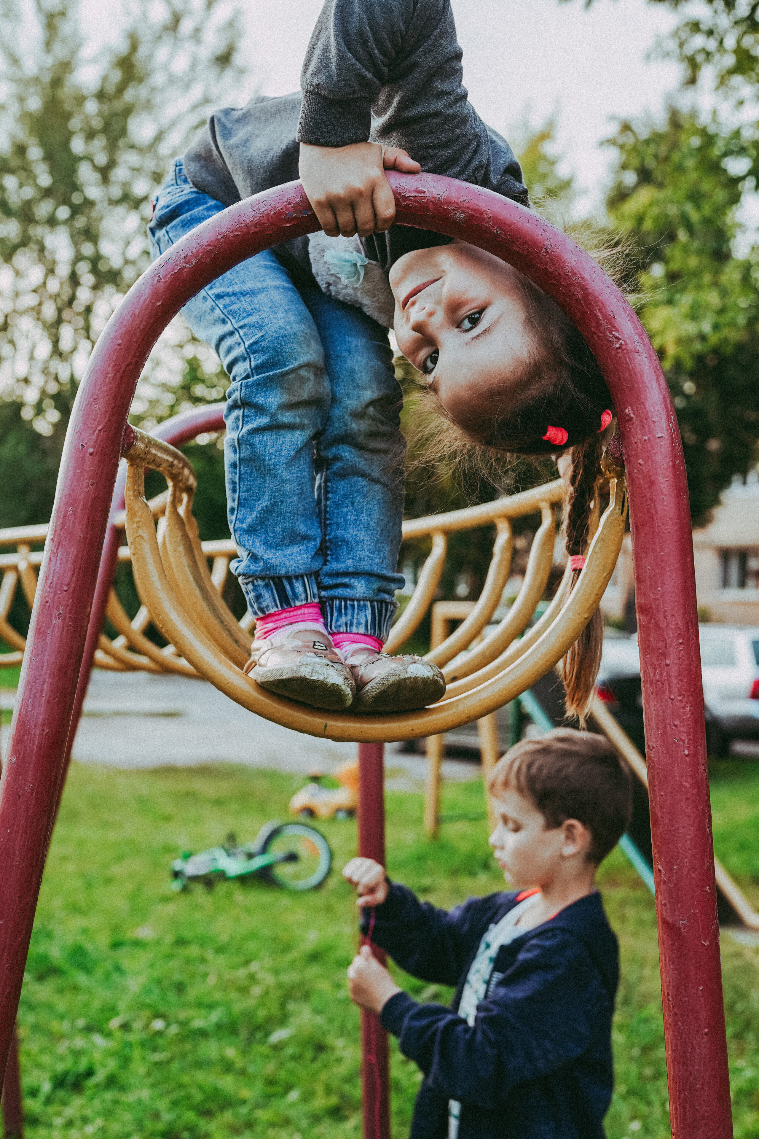 Игры во дворе. Фотограф новорожденных и детей первого года Евгения Михалькевич