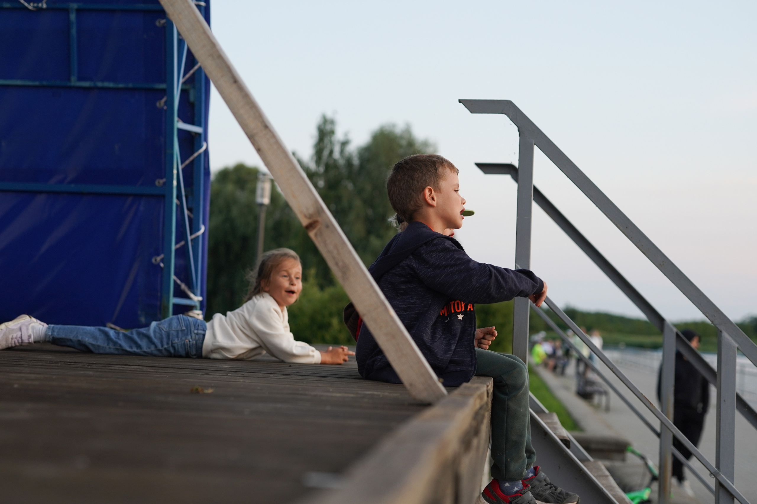 Игры во дворе. Фотограф новорожденных и детей первого года Евгения Михалькевич