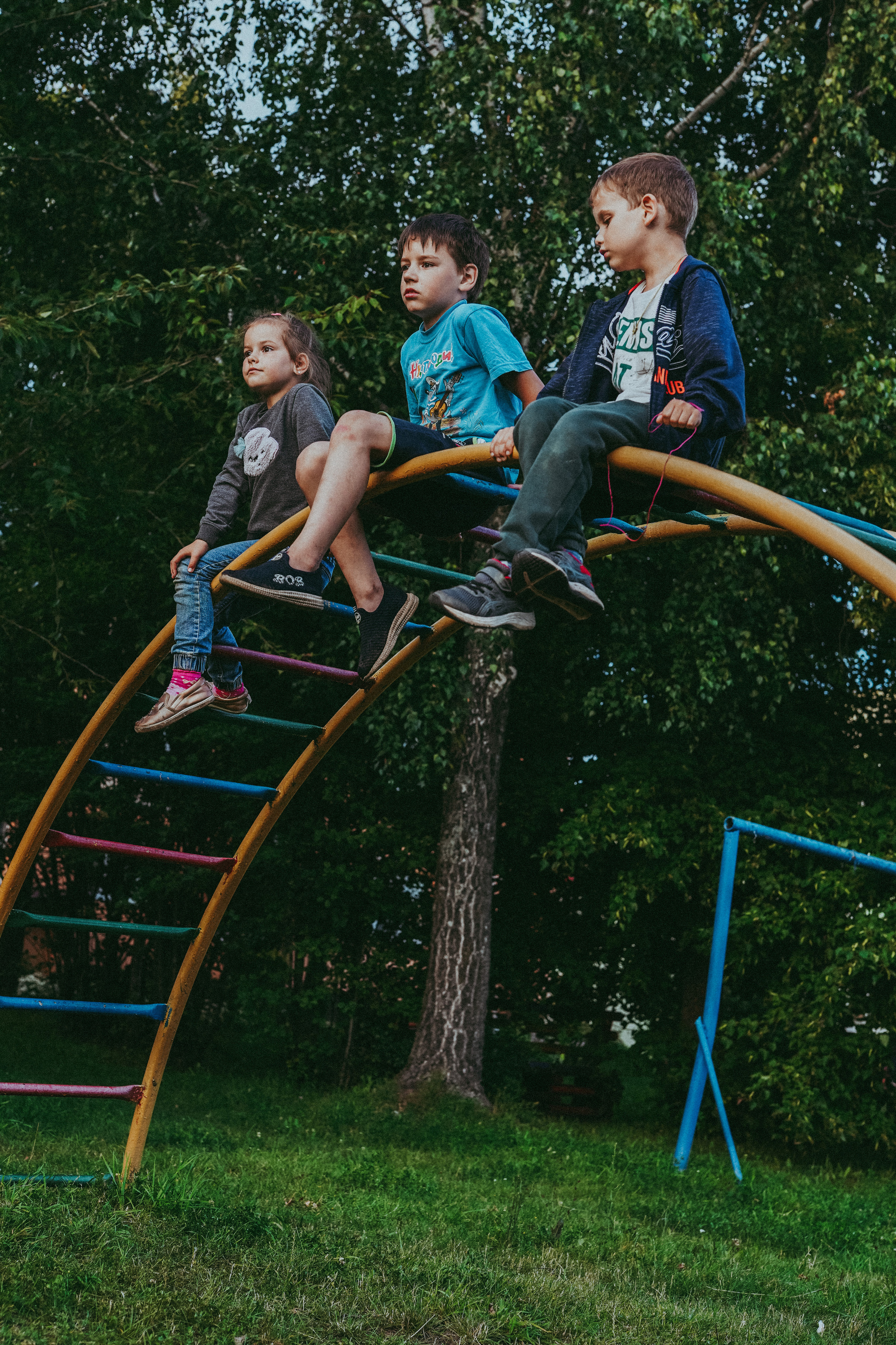 Игры во дворе. Фотограф новорожденных и детей первого года Евгения Михалькевич