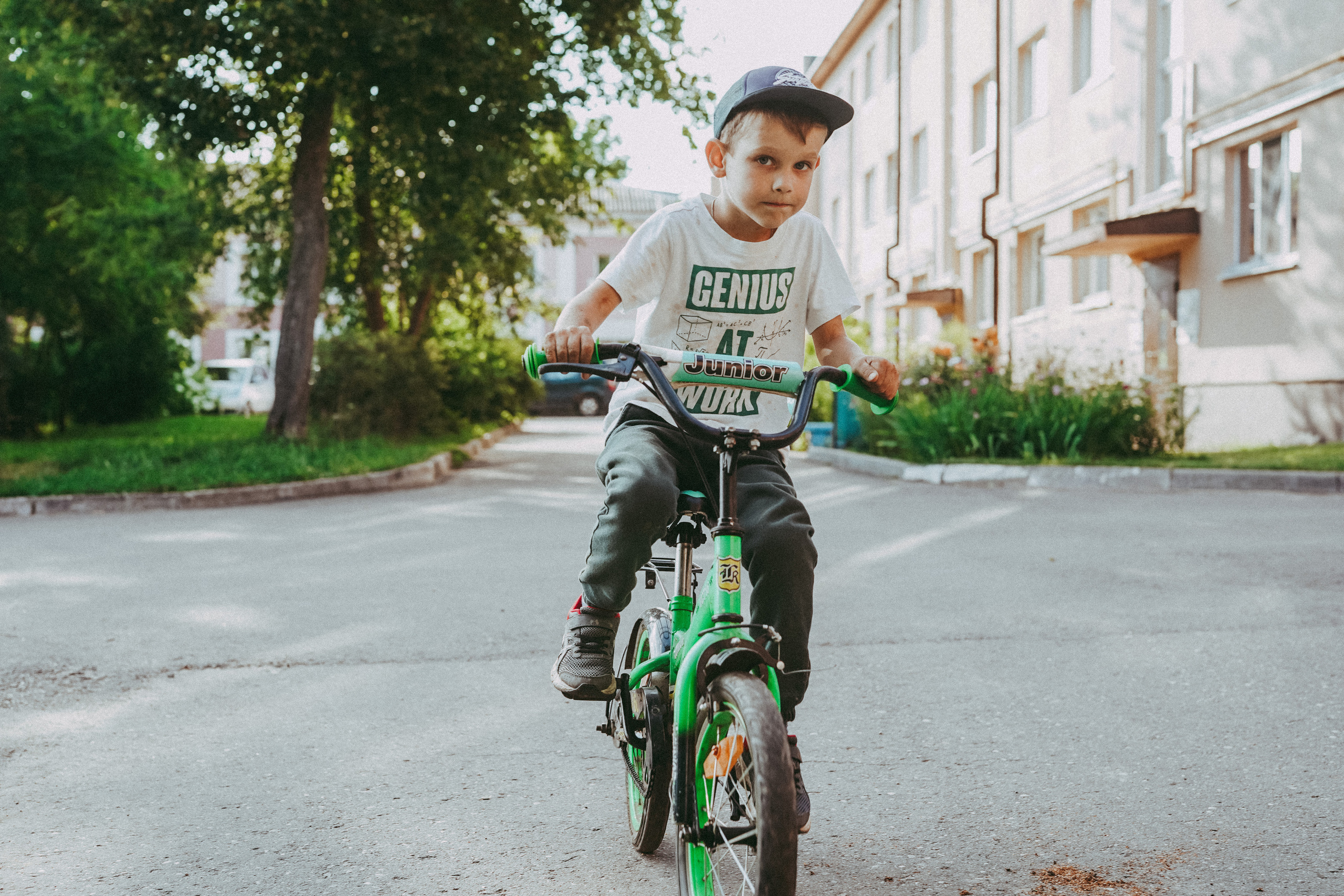 Игры во дворе. Фотограф новорожденных и детей первого года Евгения Михалькевич