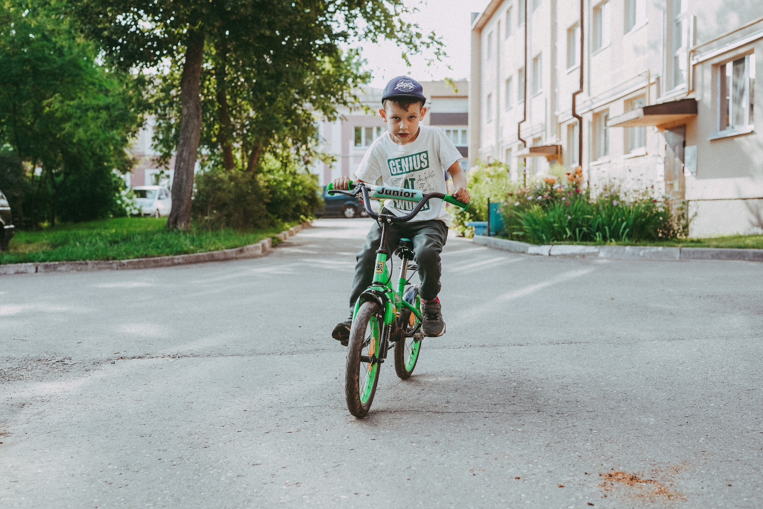Игры во дворе. Фотограф новорожденных и детей первого года Евгения Михалькевич