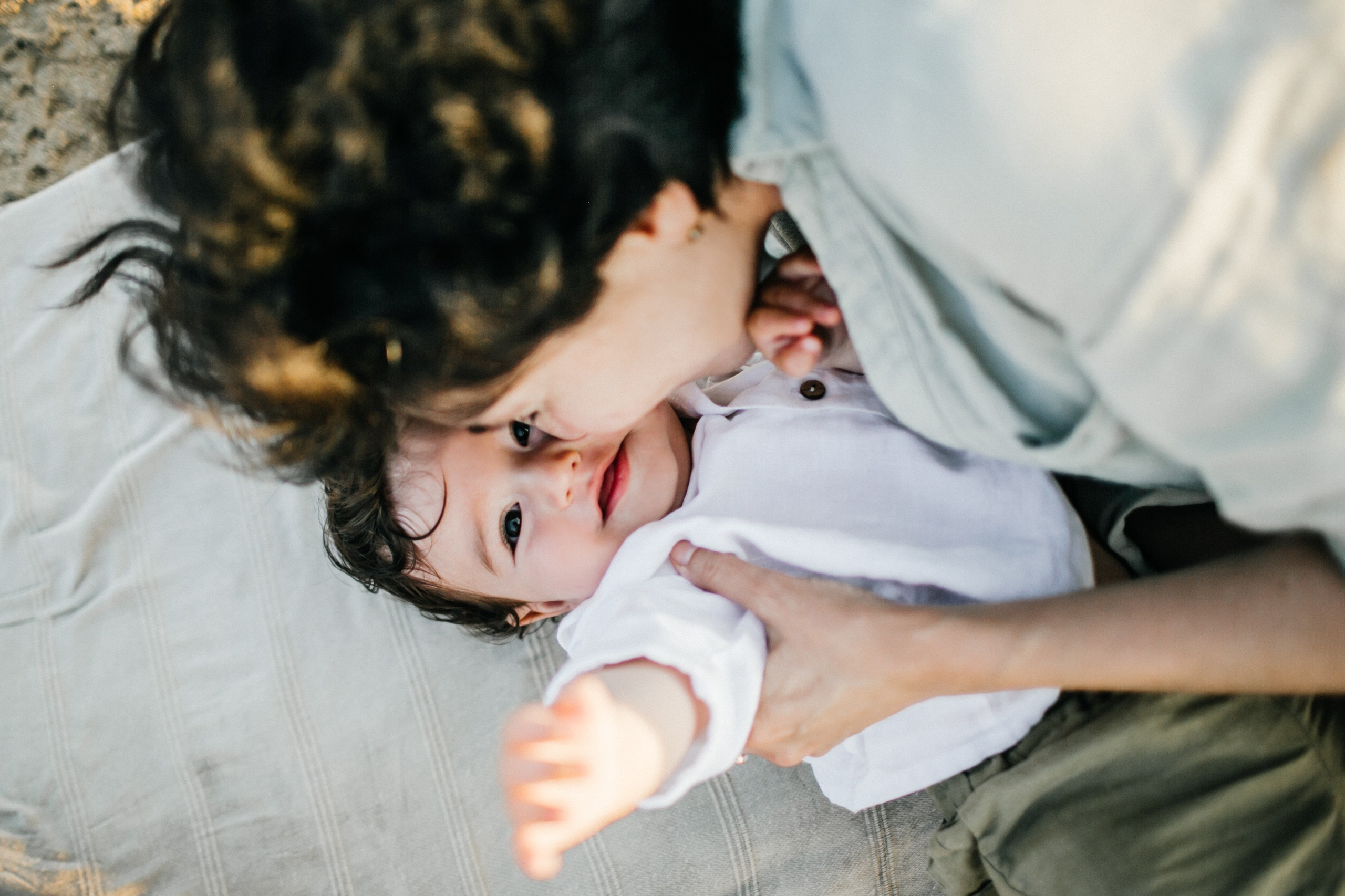 Studentim beach / Eithan 9 month. Family photographer in Israel