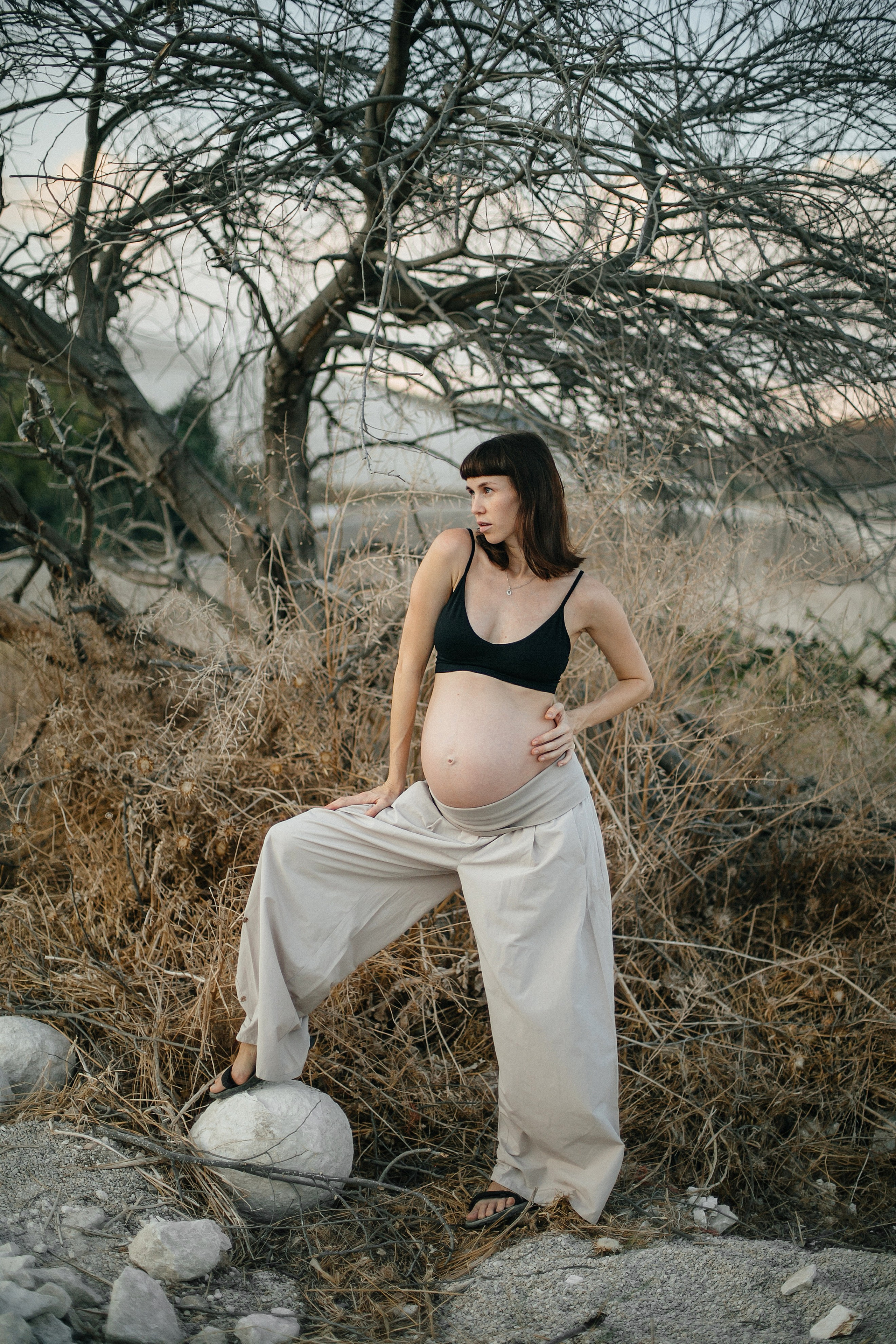 Kiryat Tivon field. Family photographer in Israel