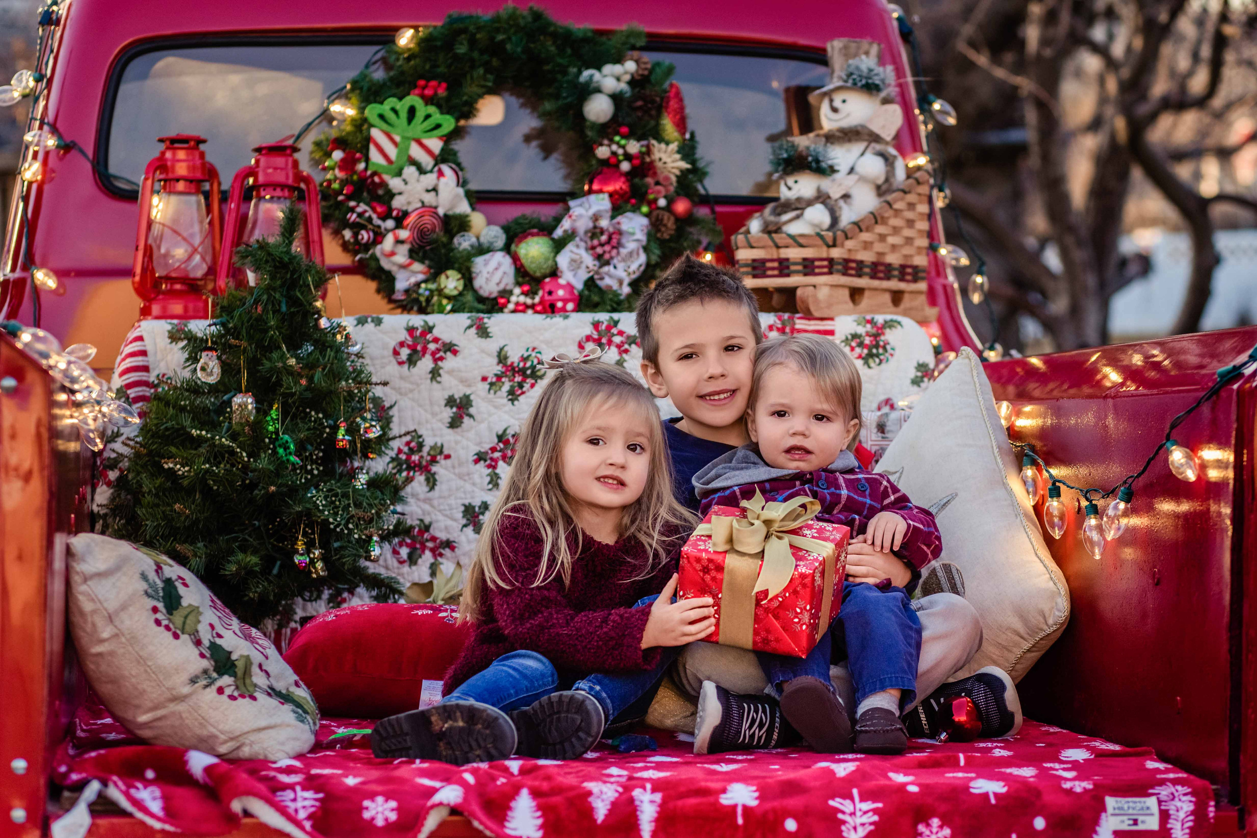 Christmas Truck. Wedding photographer Utah. Weddings, Families, Portraits