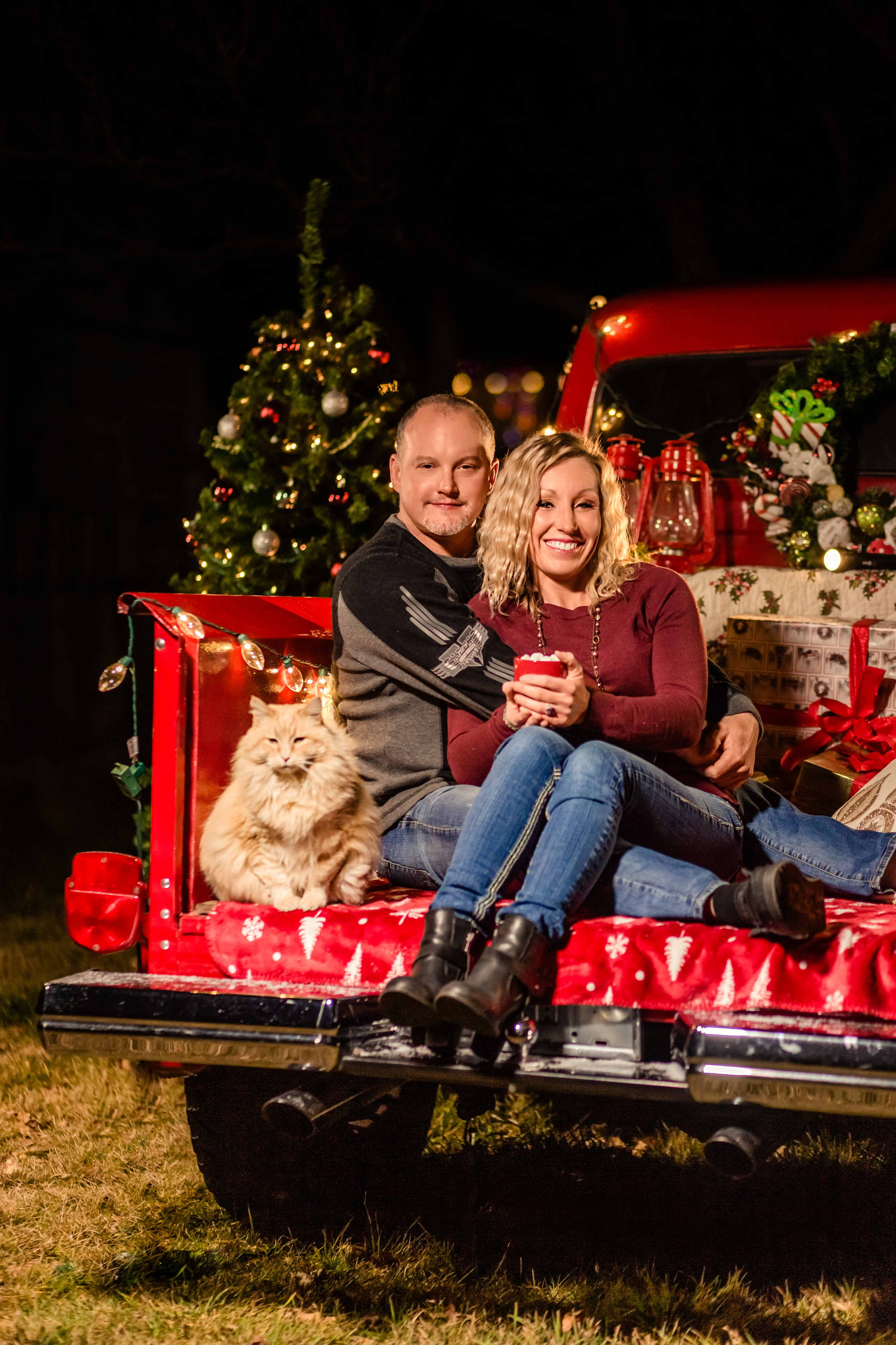 Christmas Truck. Wedding photographer Utah. Weddings, Families, Portraits