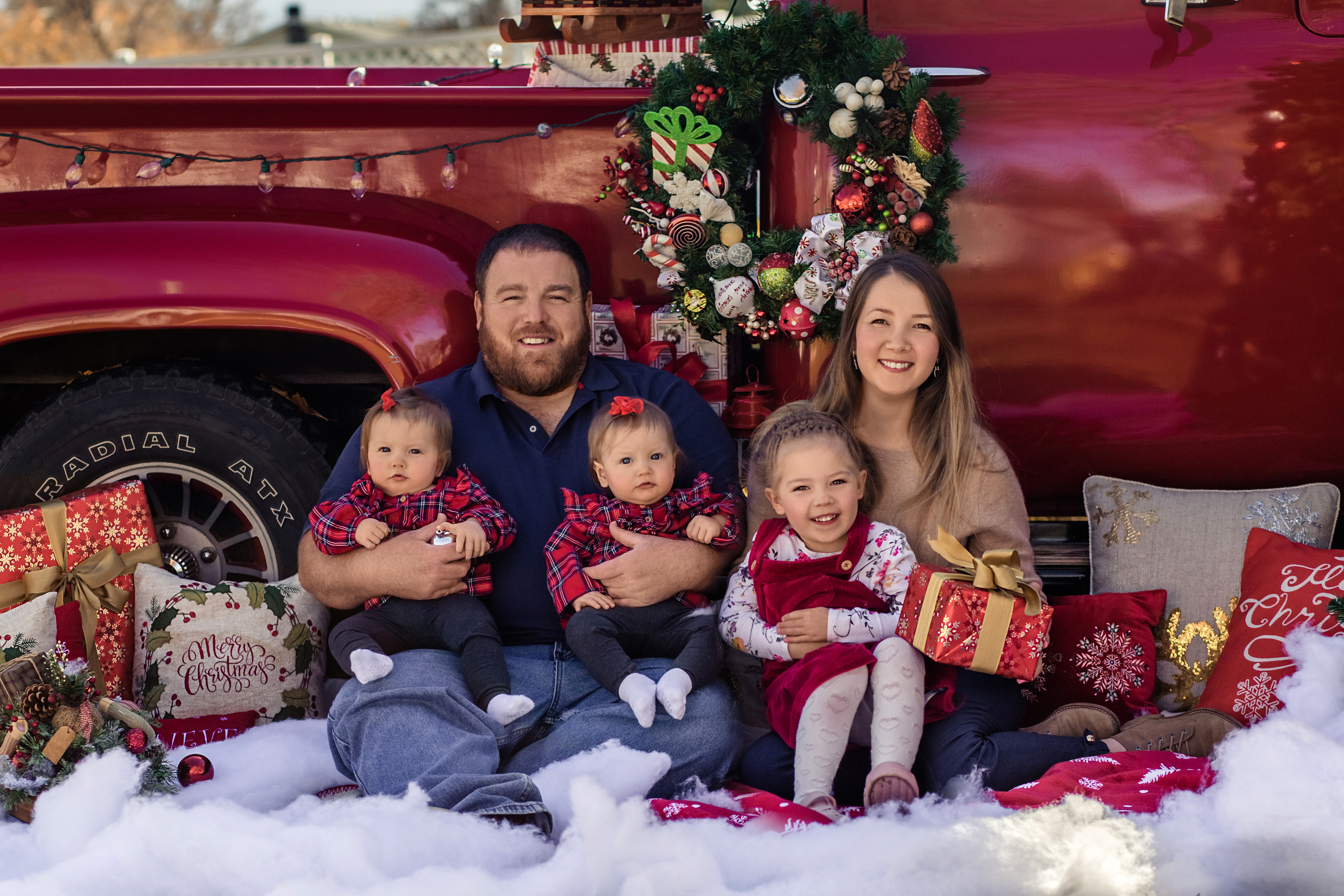 Christmas Truck. Wedding photographer Utah. Weddings, Families, Portraits