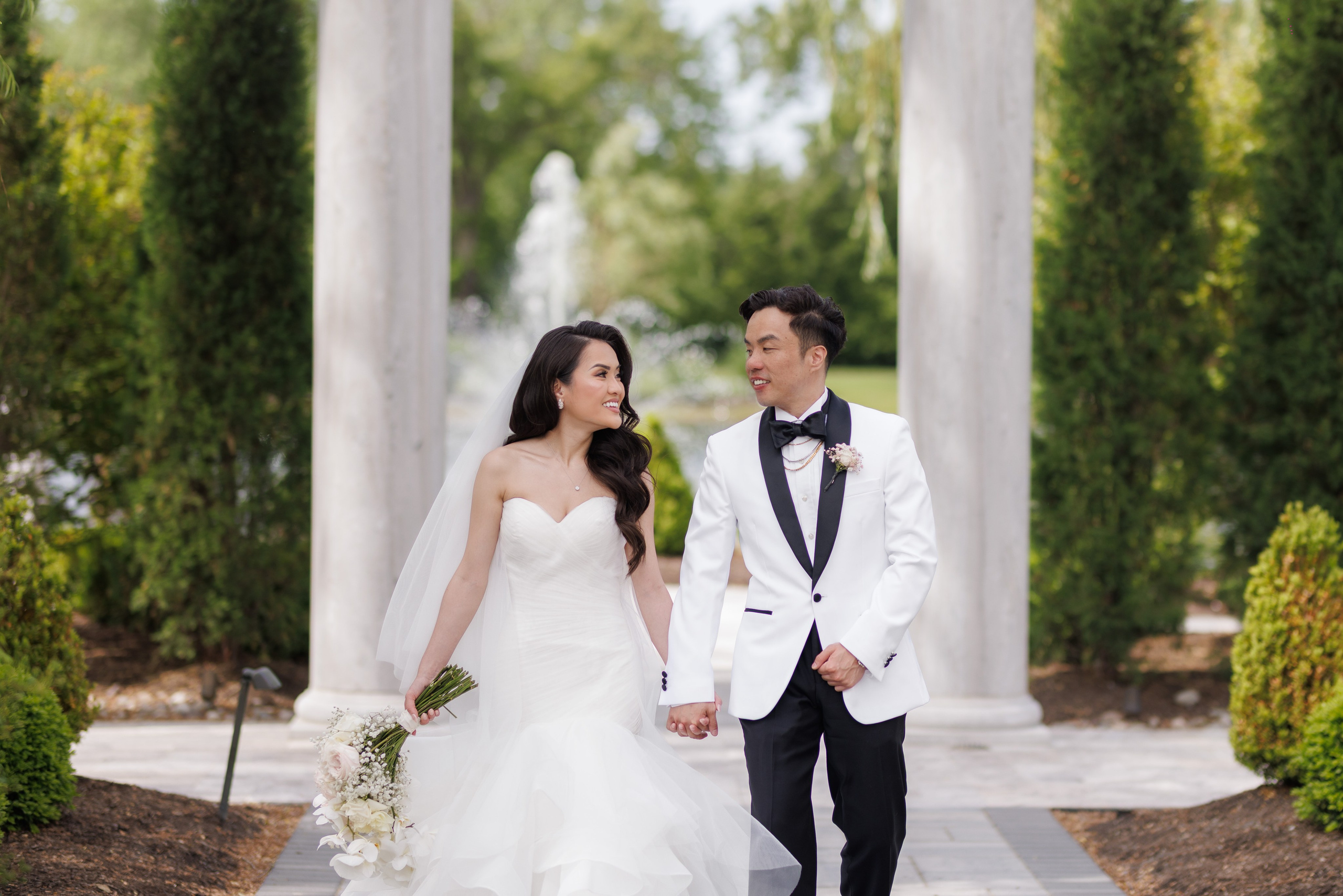 Jen & Wei, The Mansion on Main Street, NJ. Wedding Photo & Video