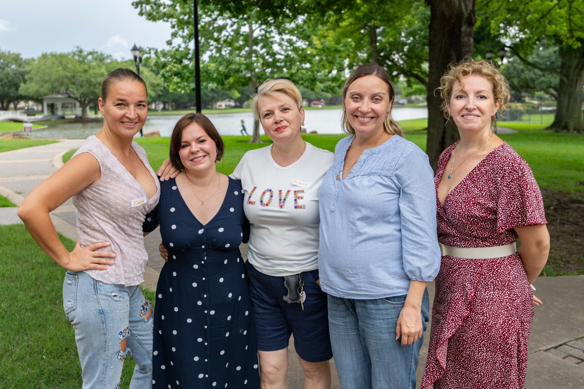 Easter picnic. Photographer Irina Kozhemyakina. Houston