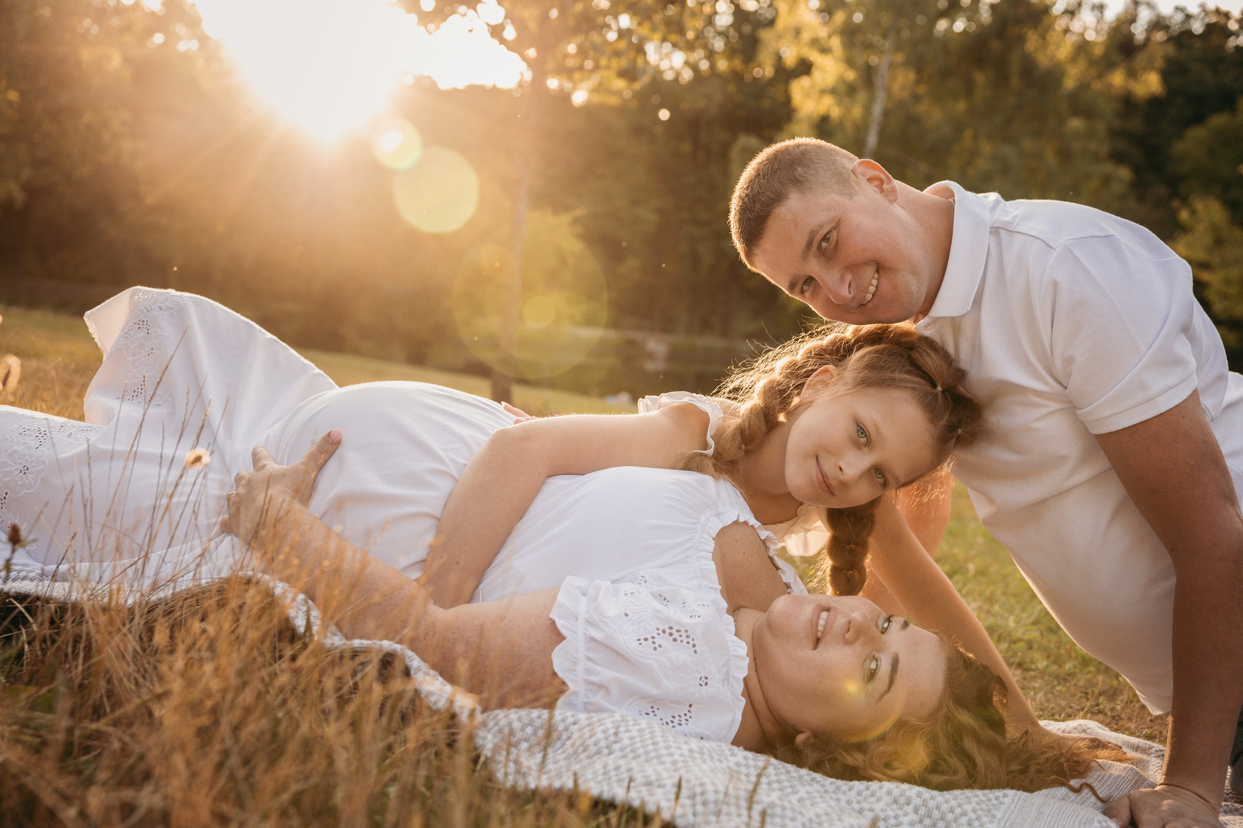 Těhotenské focení. Лайфстайл и семейный фотограф в г. Писек Чехия Оксана Телупилова