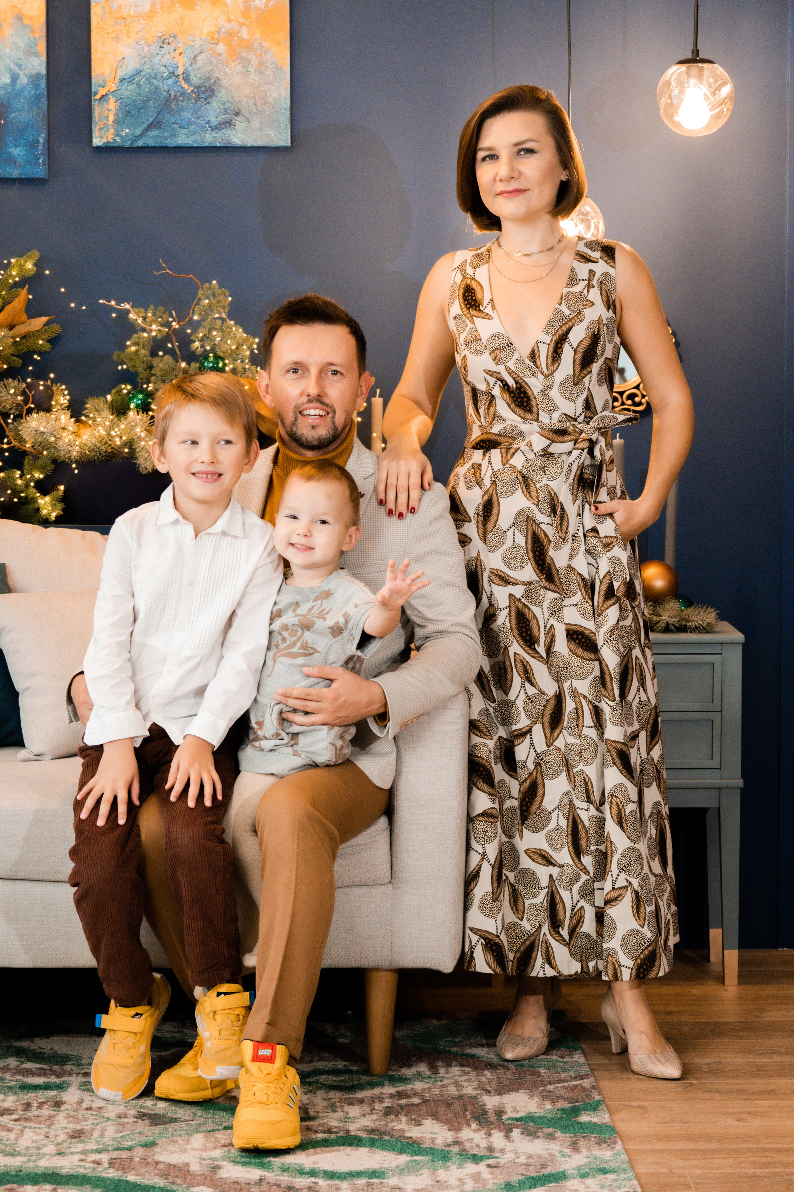 The Pris family. Fotograf Dmitrii Donets