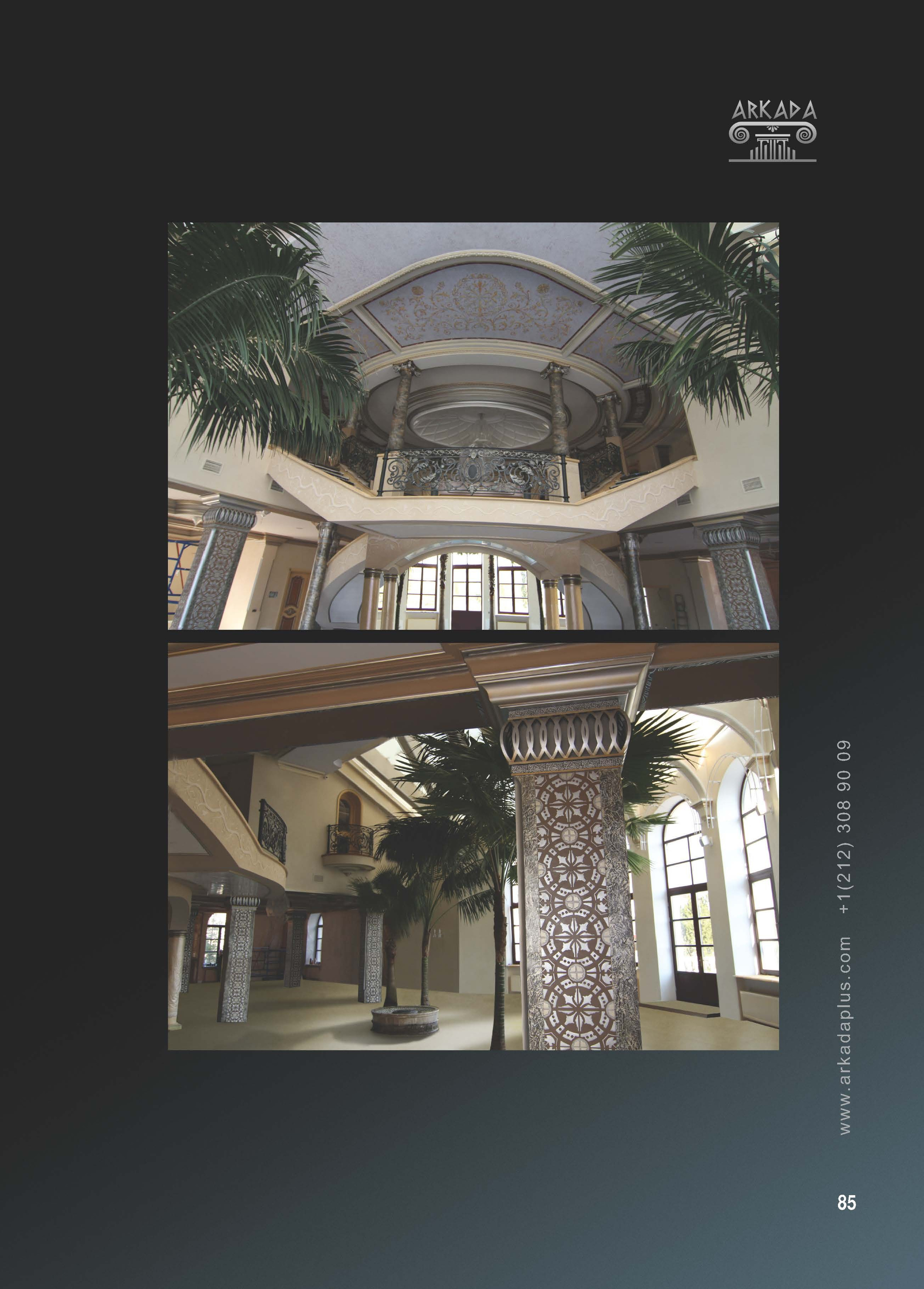 Catalog pages. Plaster molding