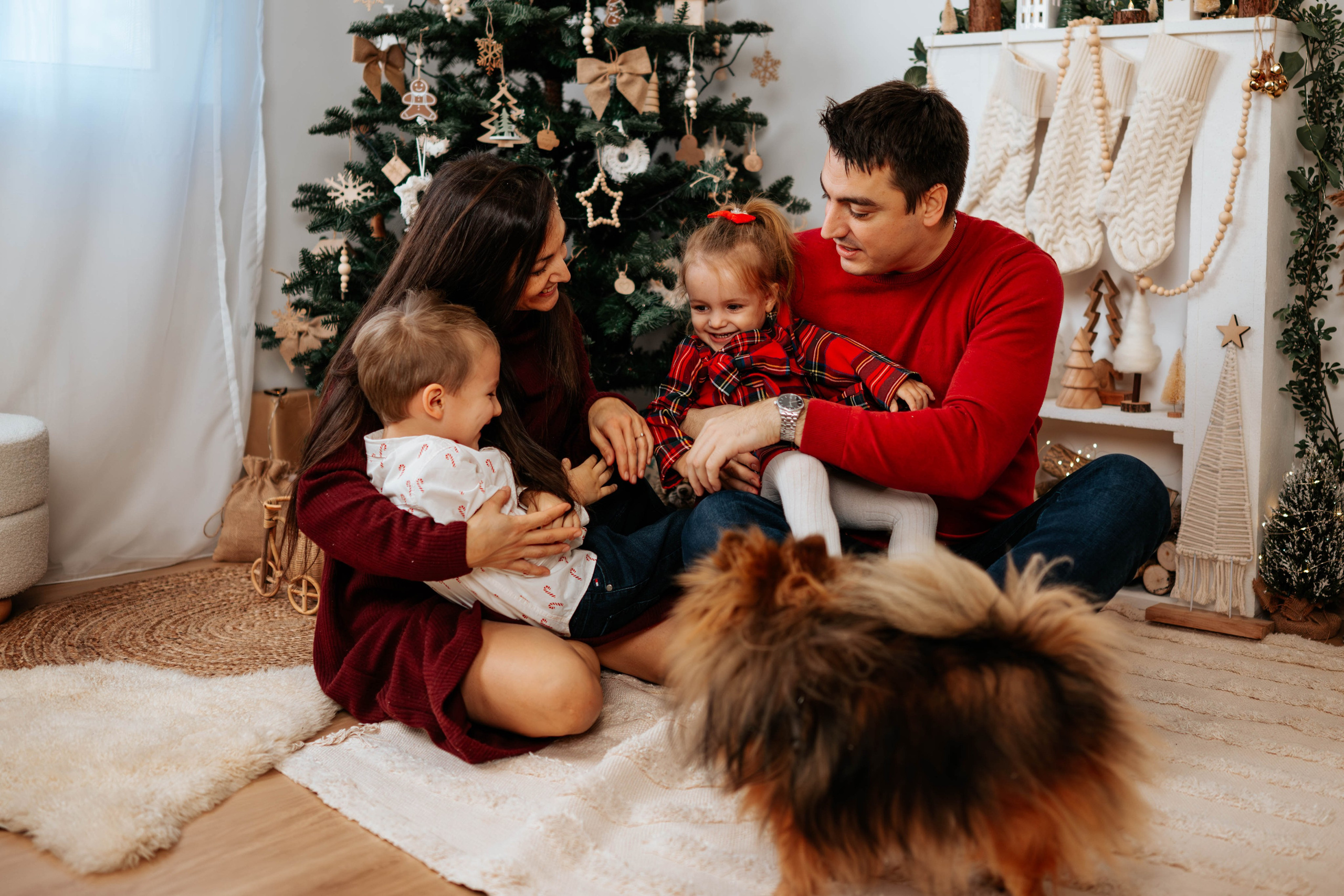 Cvetkovići - novogodišnje fotografisanje. Dečiji i porodični fotograf