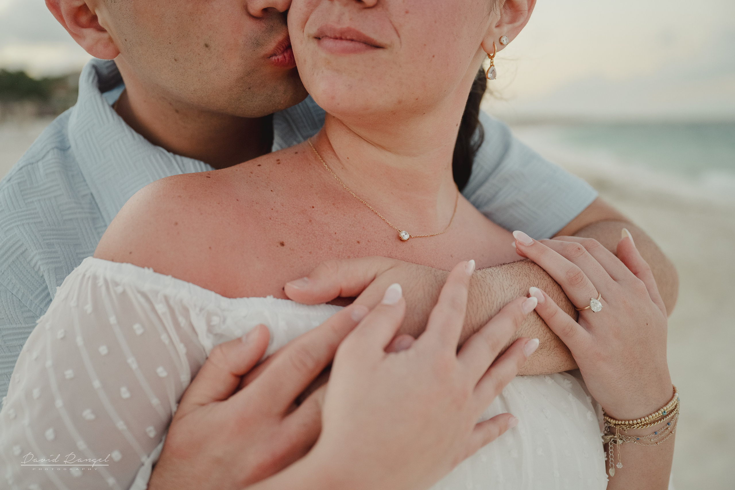 Lindsey & Luke — Save the Date — Dreams Costa Mujeres. Destination wedding photographer based in Cancun and Riviera Maya with service worldwide