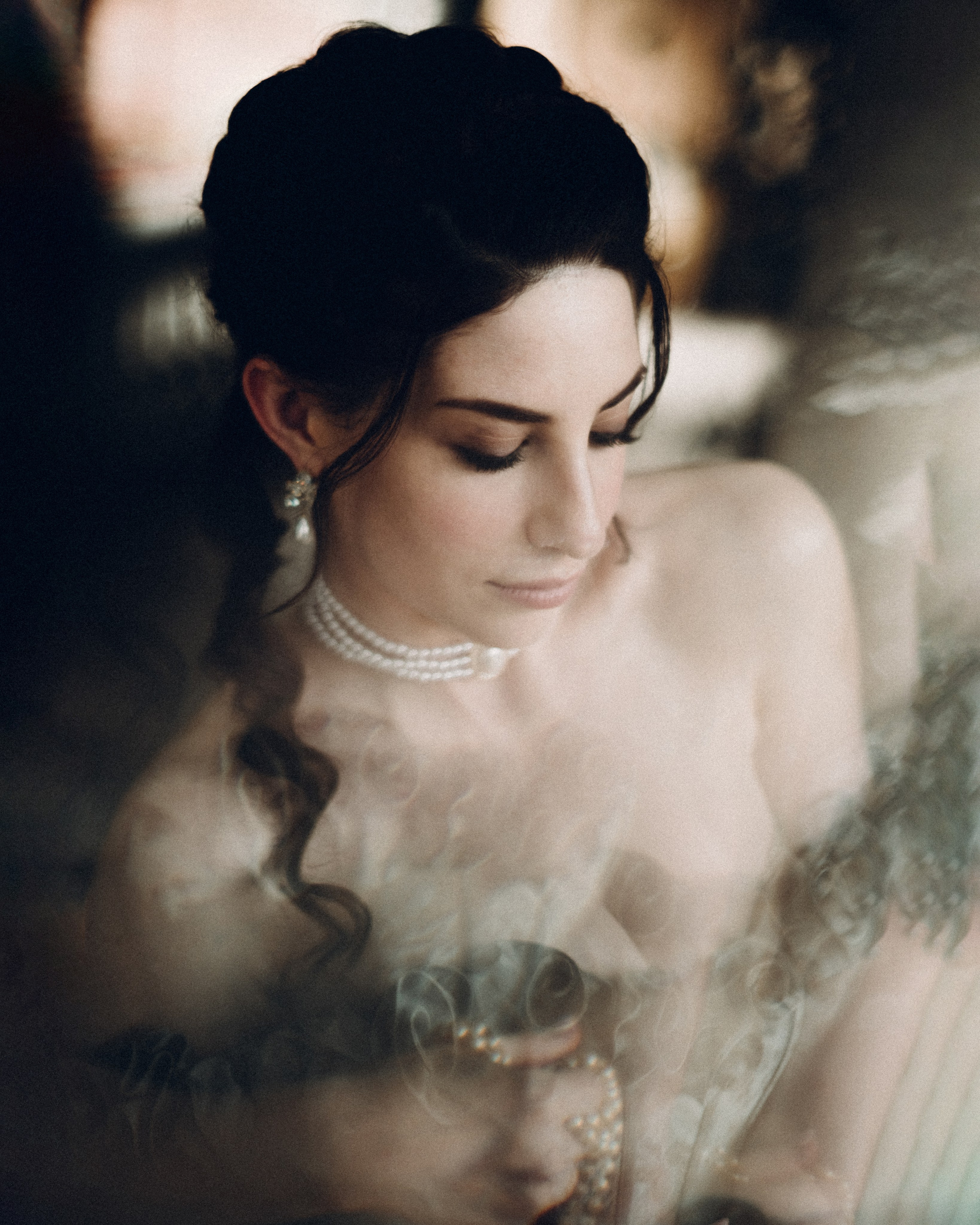 Outlander Inspired Photoshoot in an Overgrown Garden. Moth & Moss Photography