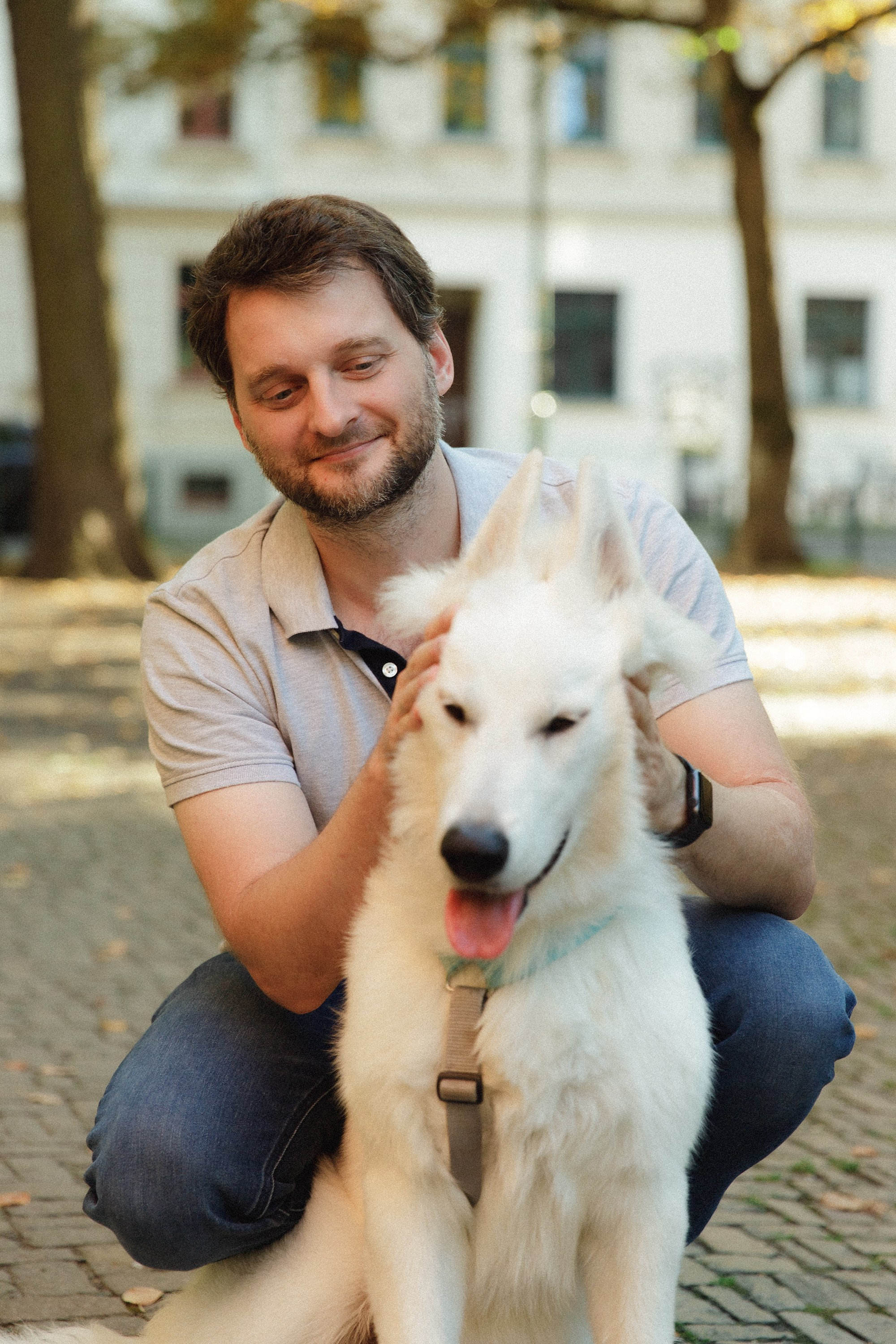 Astra in Leipzig. Kaja | fotograf we Wrocławiu | ludzie i psy