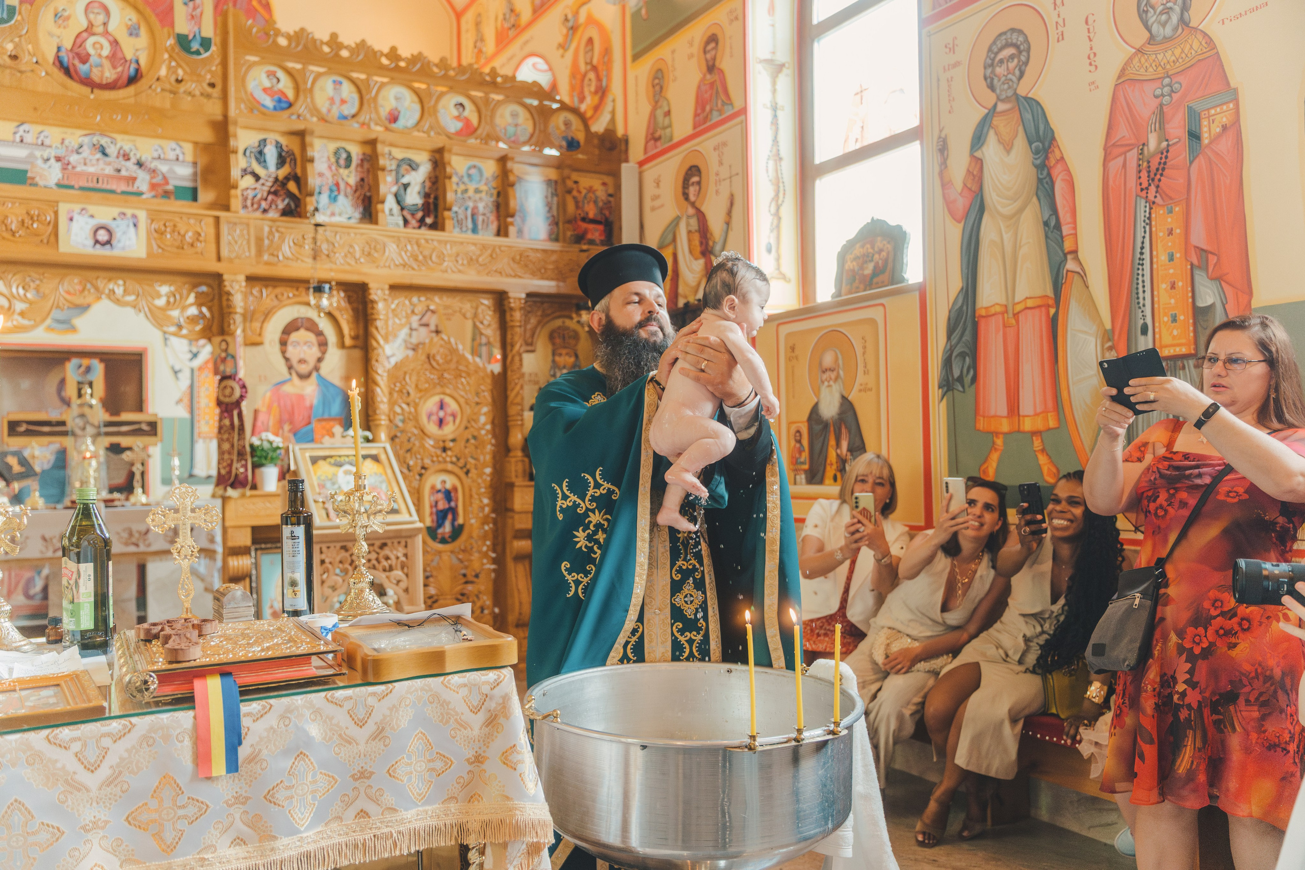 Théo Andrei`s Christening