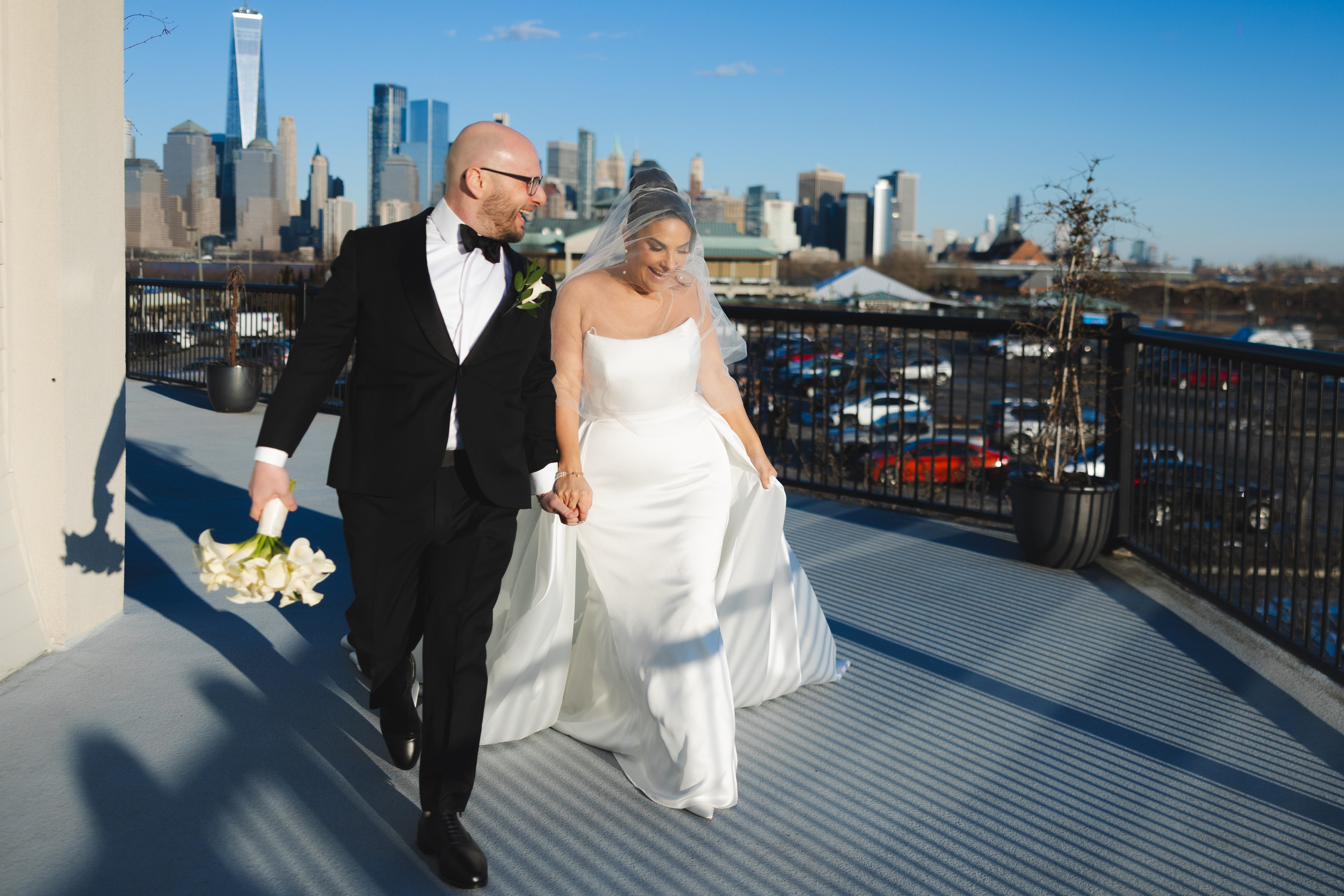 Samantha & Gene, Maritime Pars, Jersey City NJ. Wedding Photo & Video