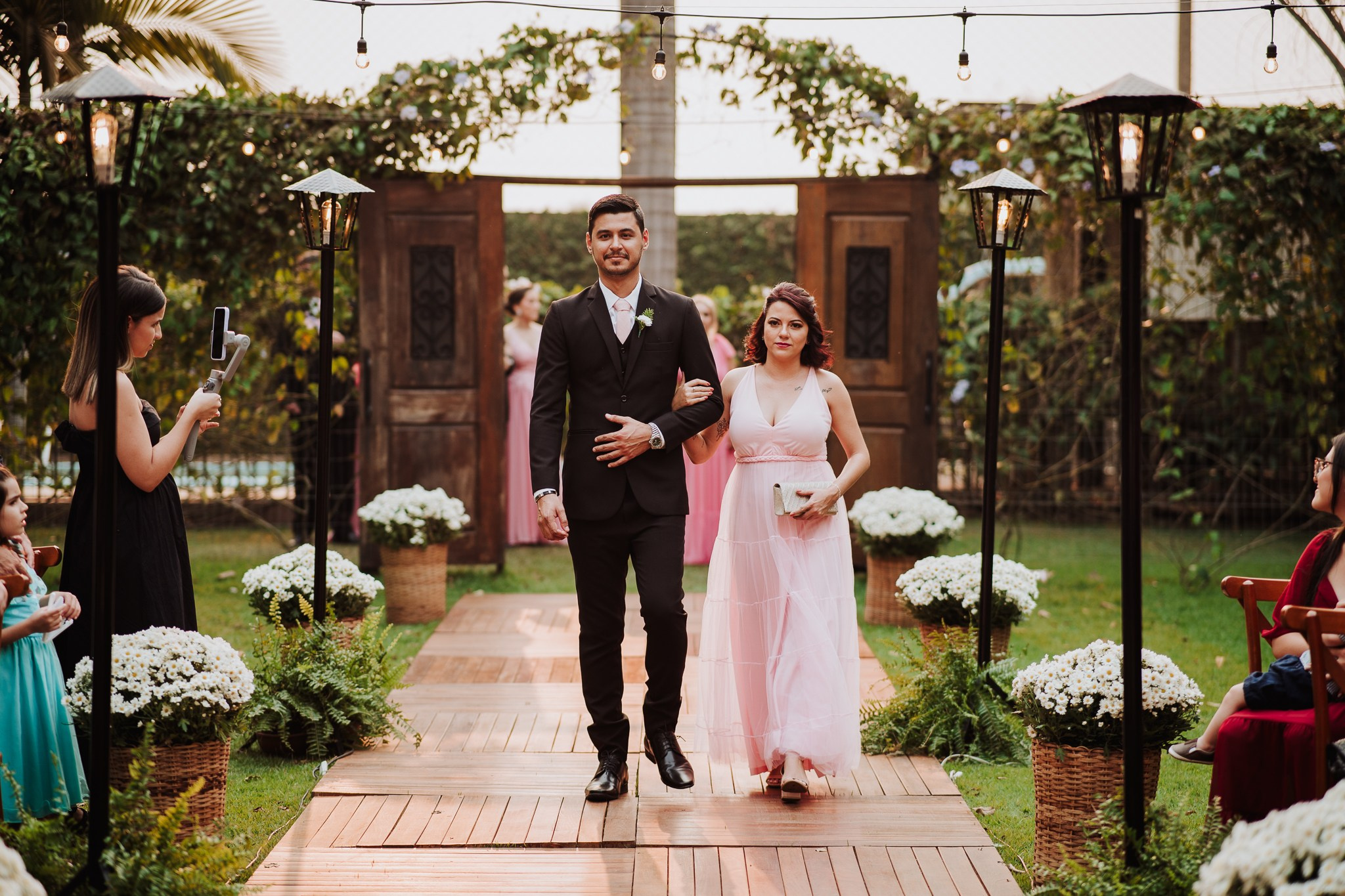 Casamento Lana e Rodrigo. Início