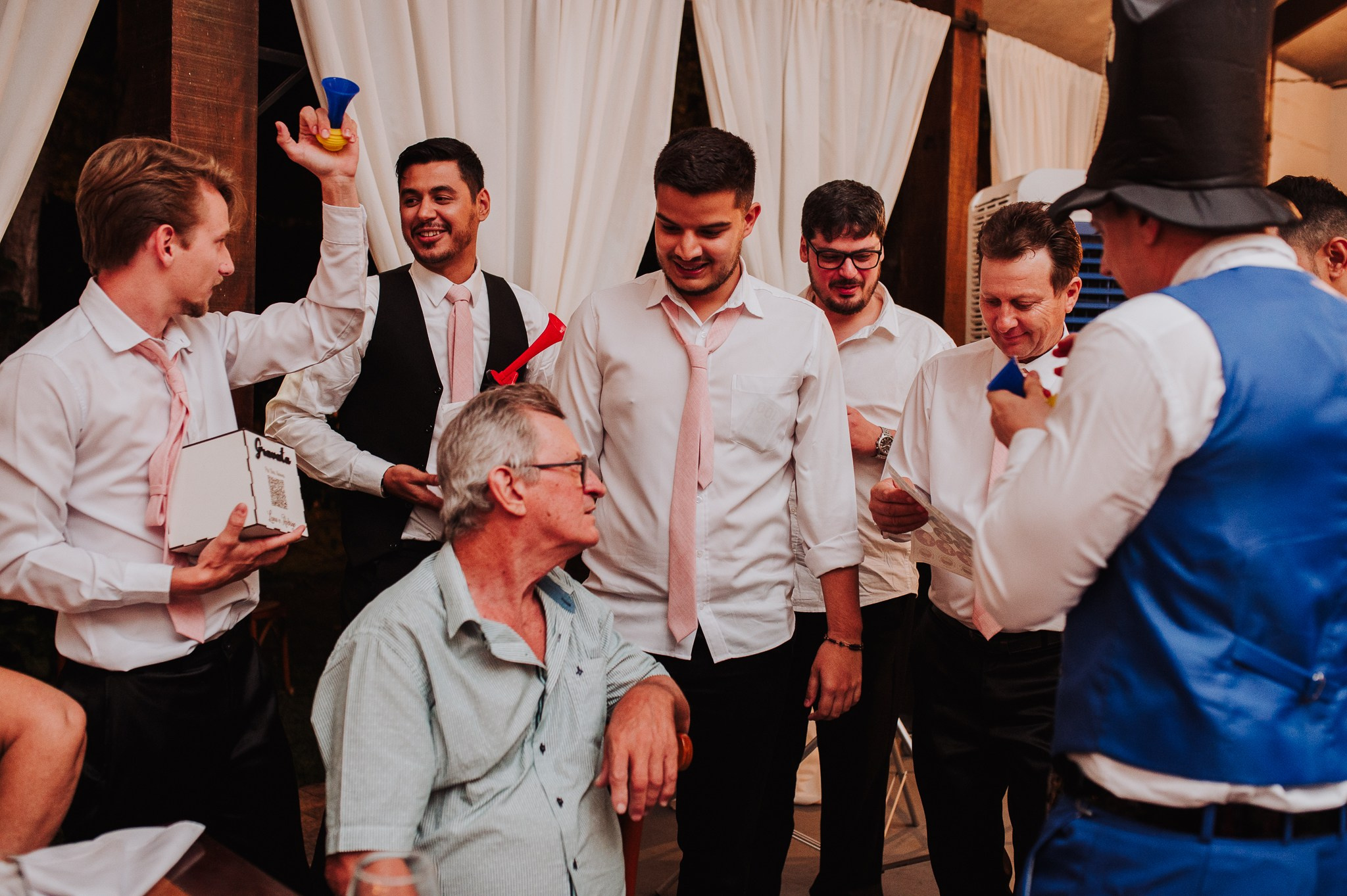 Casamento Lana e Rodrigo. Início