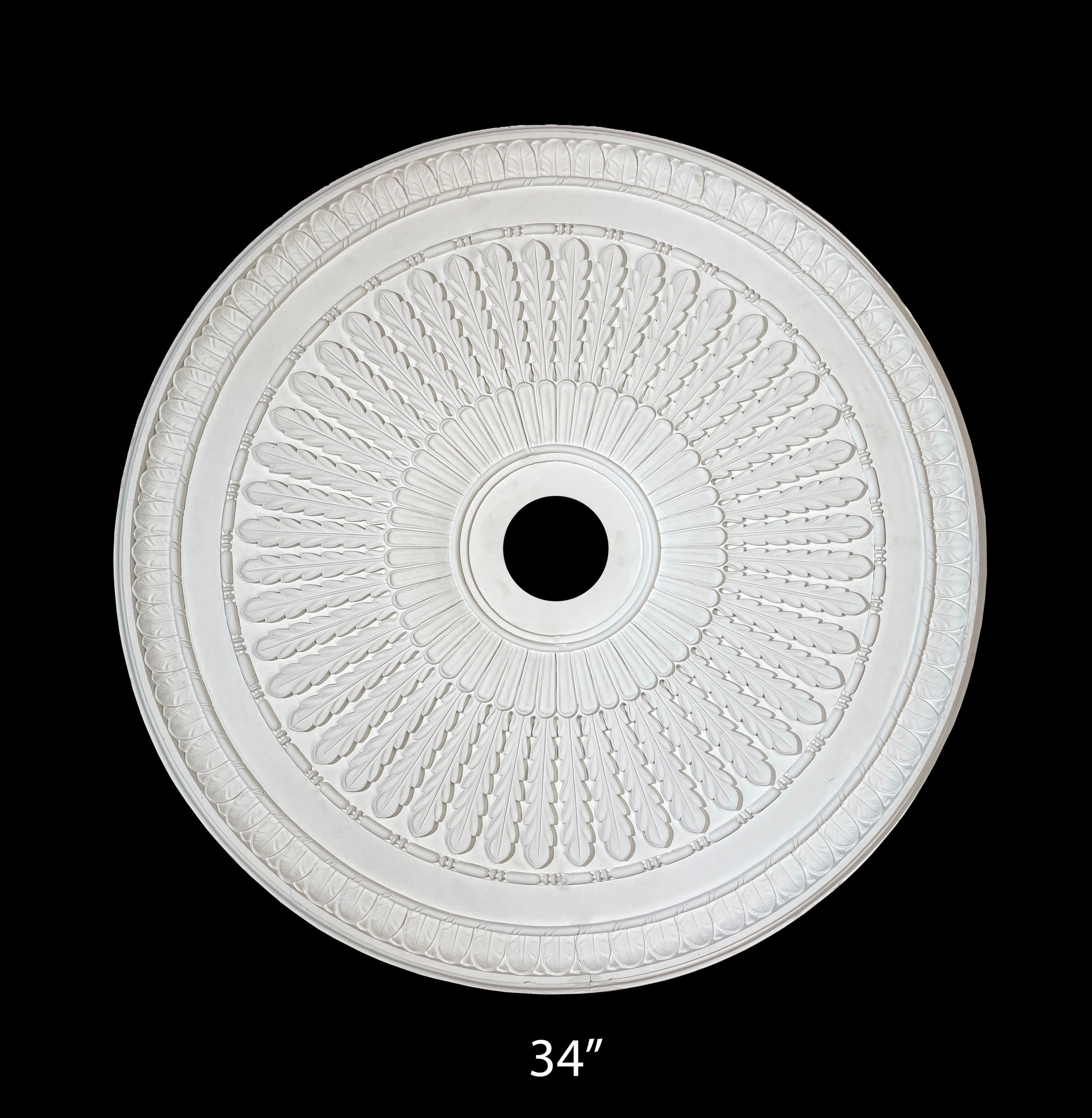 Medallions. Plaster molding