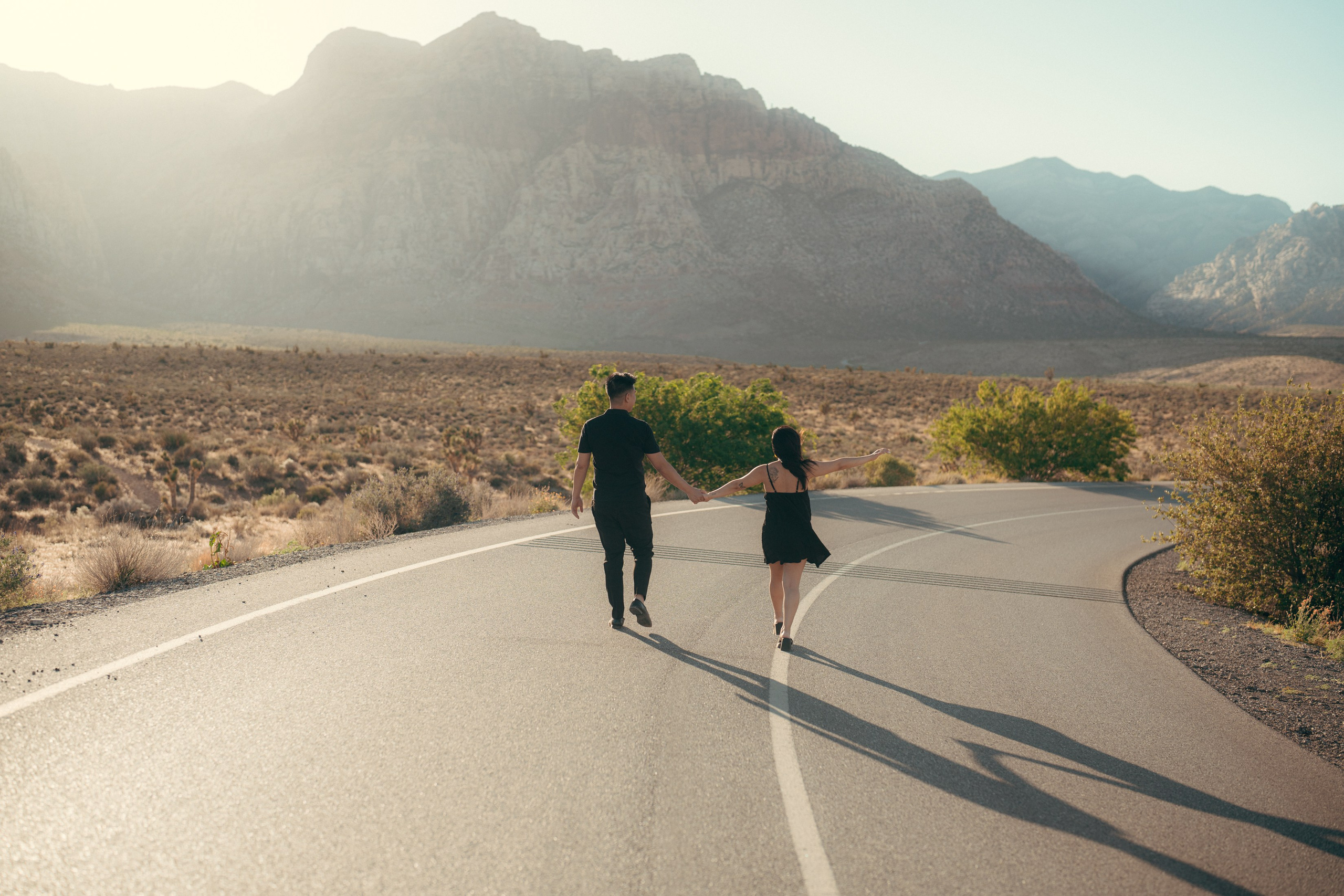 Brian&Christina. Marriage Proposal. Wedding & elopement photographer Viktoriya Kravtsov. Las Vegas
