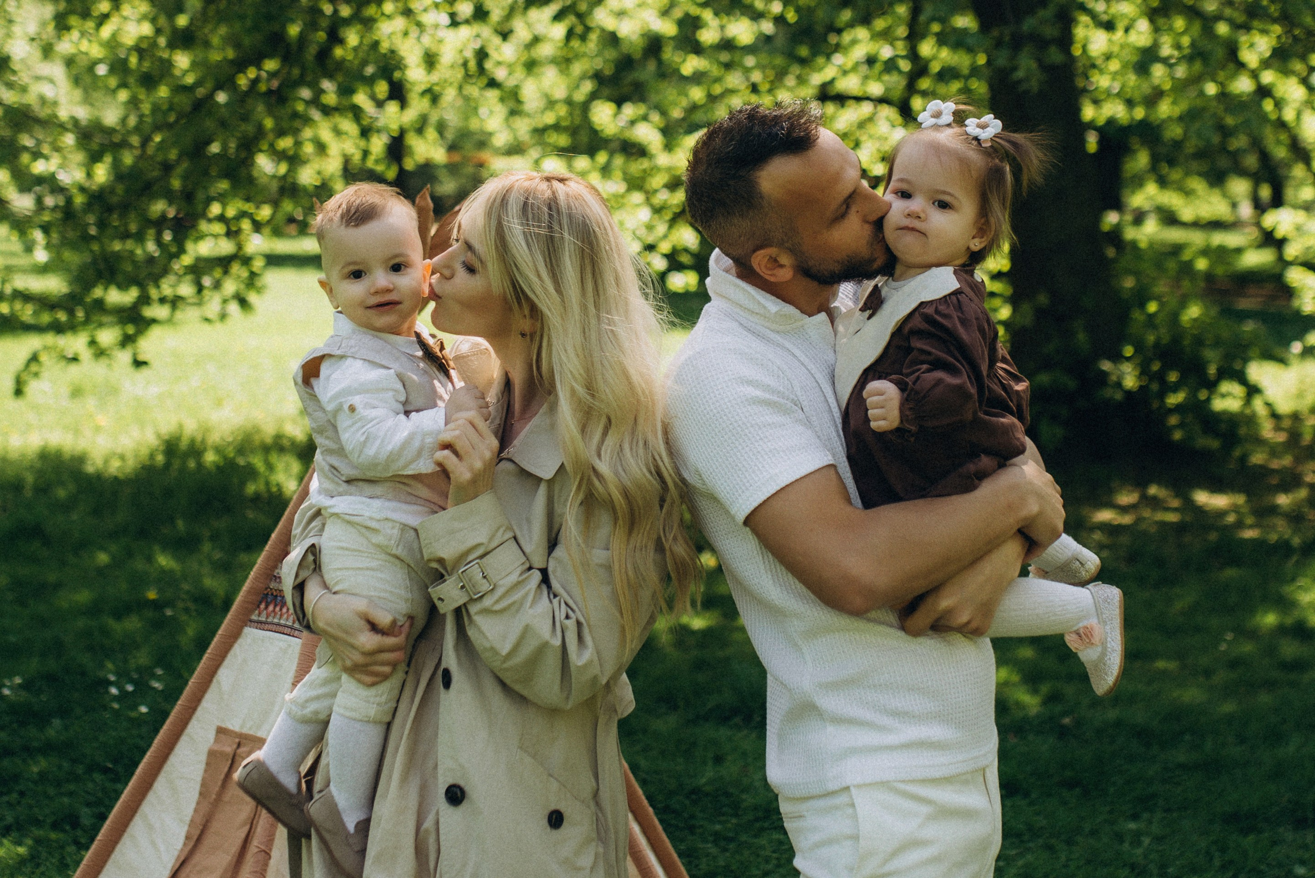 1 YEAR in the park. Семейный фотограф Лейпциг, Германия