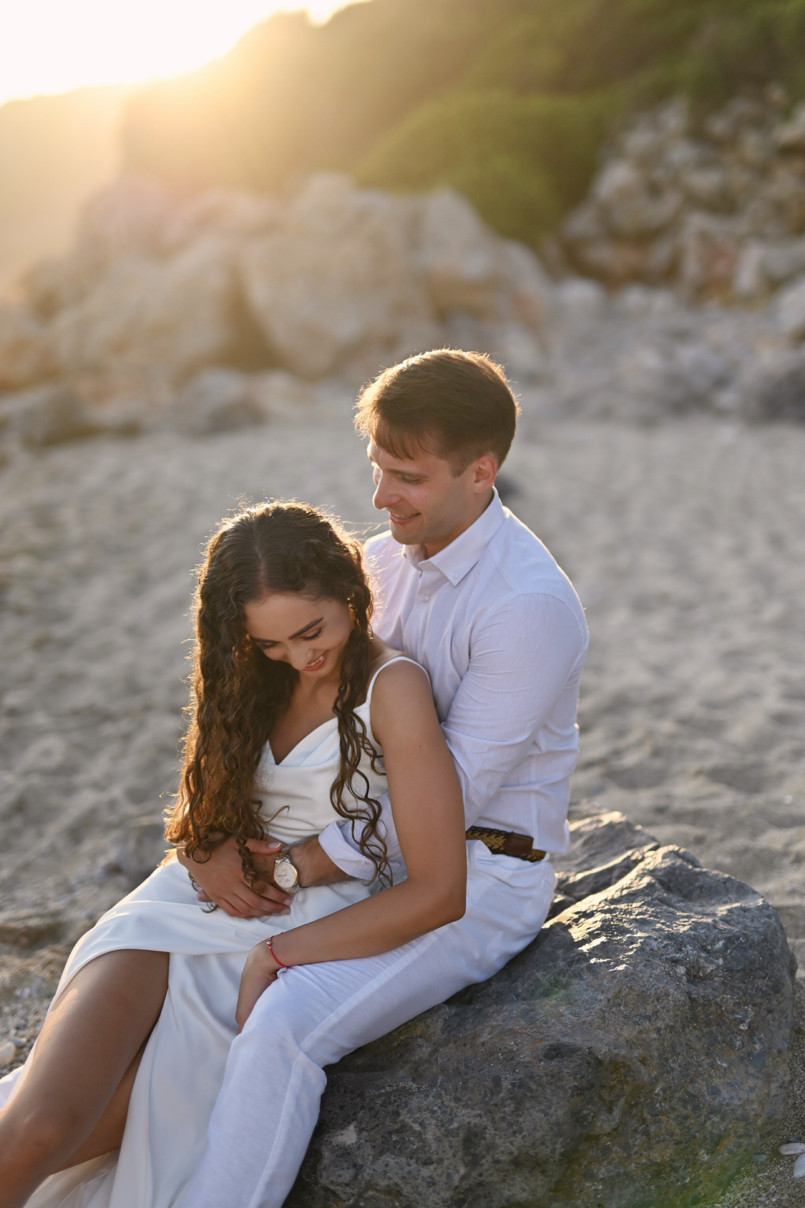 Love story на пляже Клеопатра. Photographer in Alanya, Side, Manavgat. Türkiye