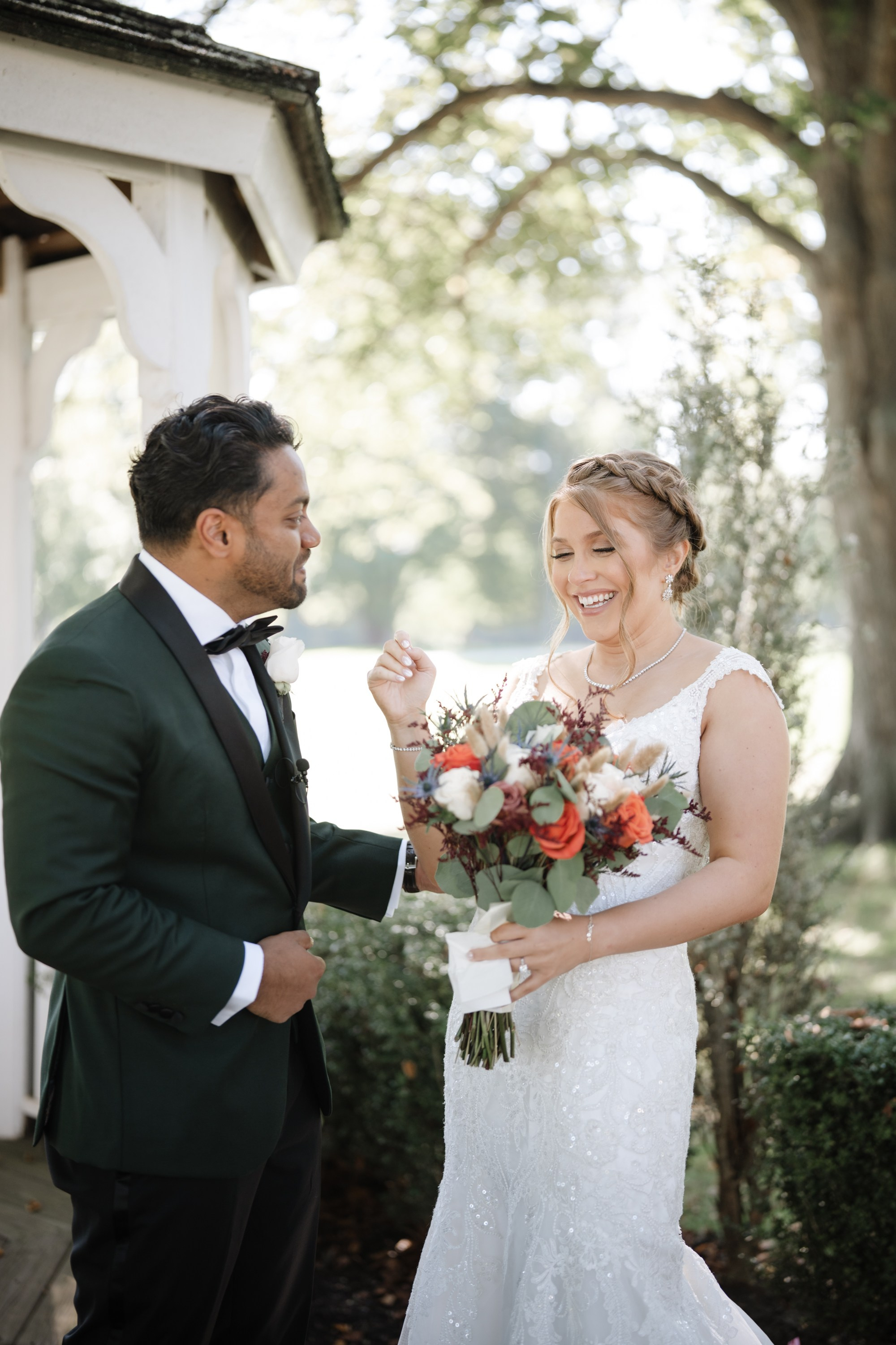 Oct 2025- Hanna and Johnathan’s wedding. Portrait and wedding photographer in New York