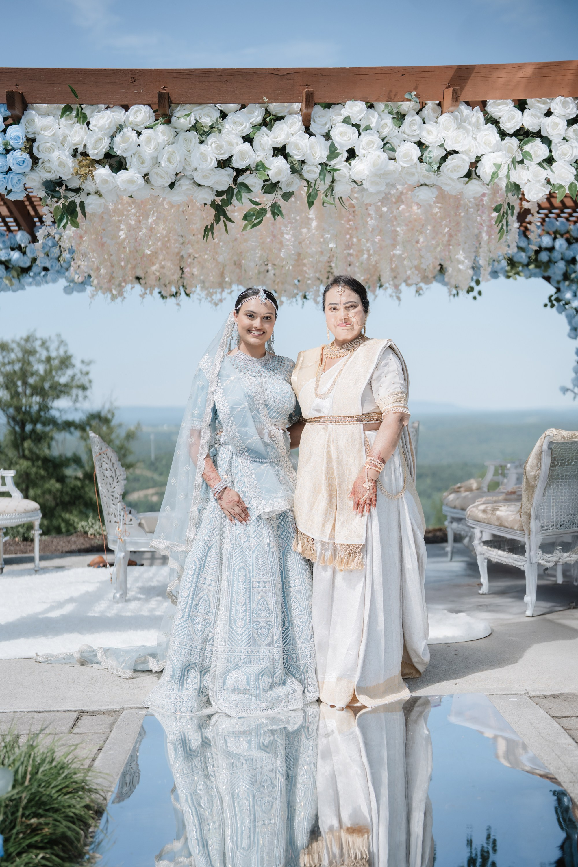 June 2025 — Zill and Raj’s traditional wedding. Portrait and wedding photographer in New York