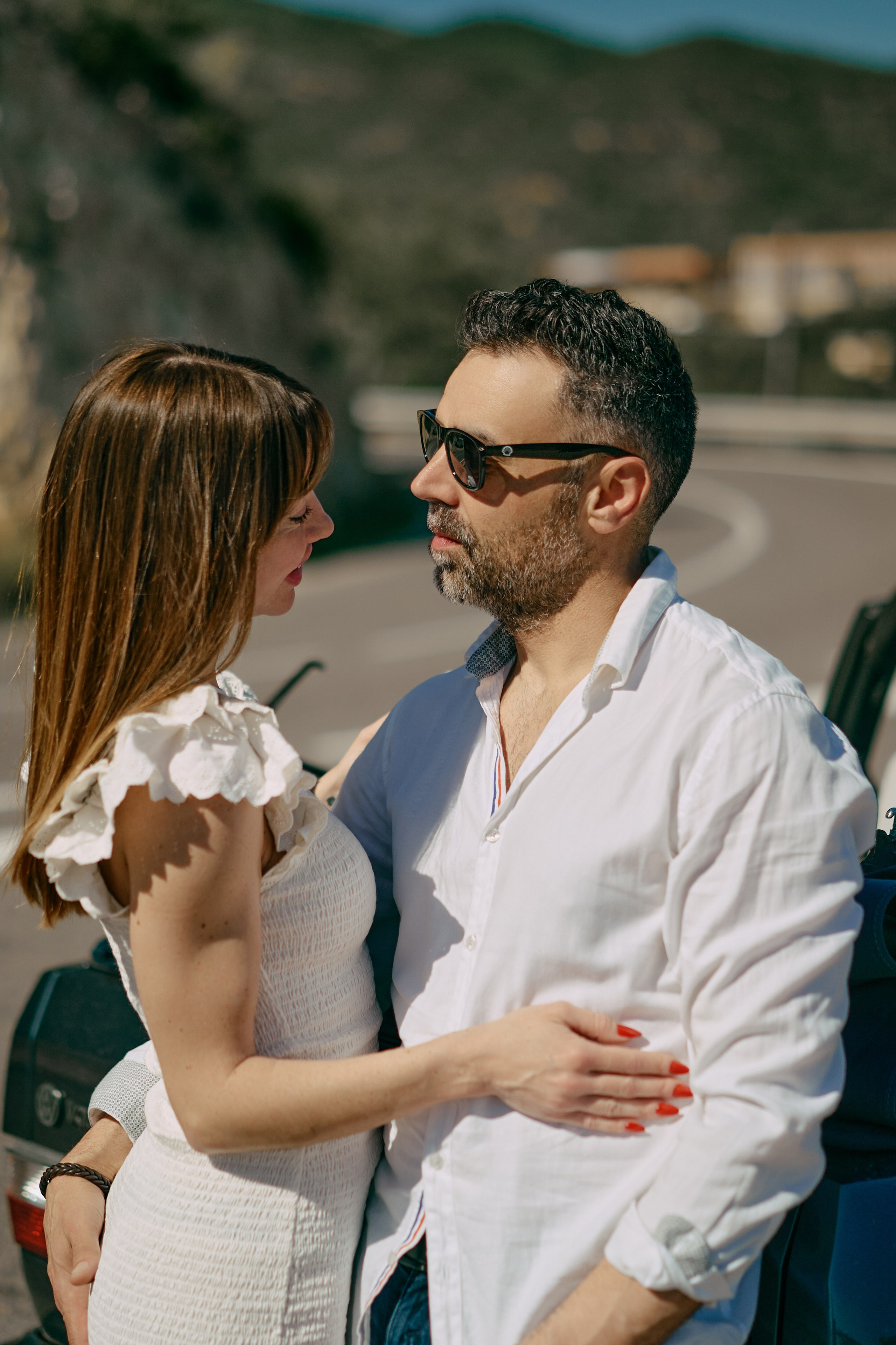 Дорога. Джоан и Елена. Photographer in Barcelona Spain Zhanna Zakharchenko