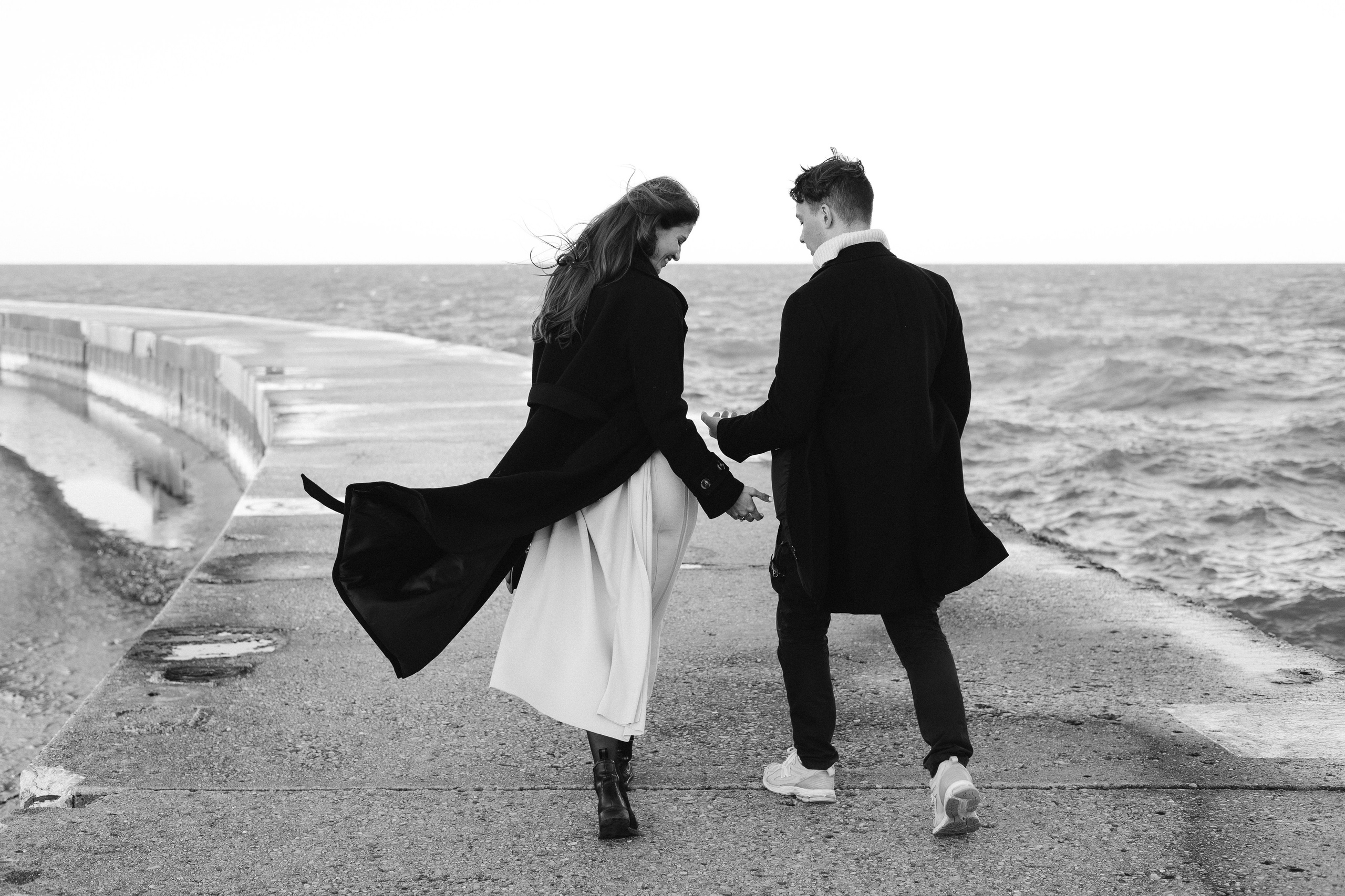 North Lake Shore Proposal — Chicago Photographer — Margarita Chudinova