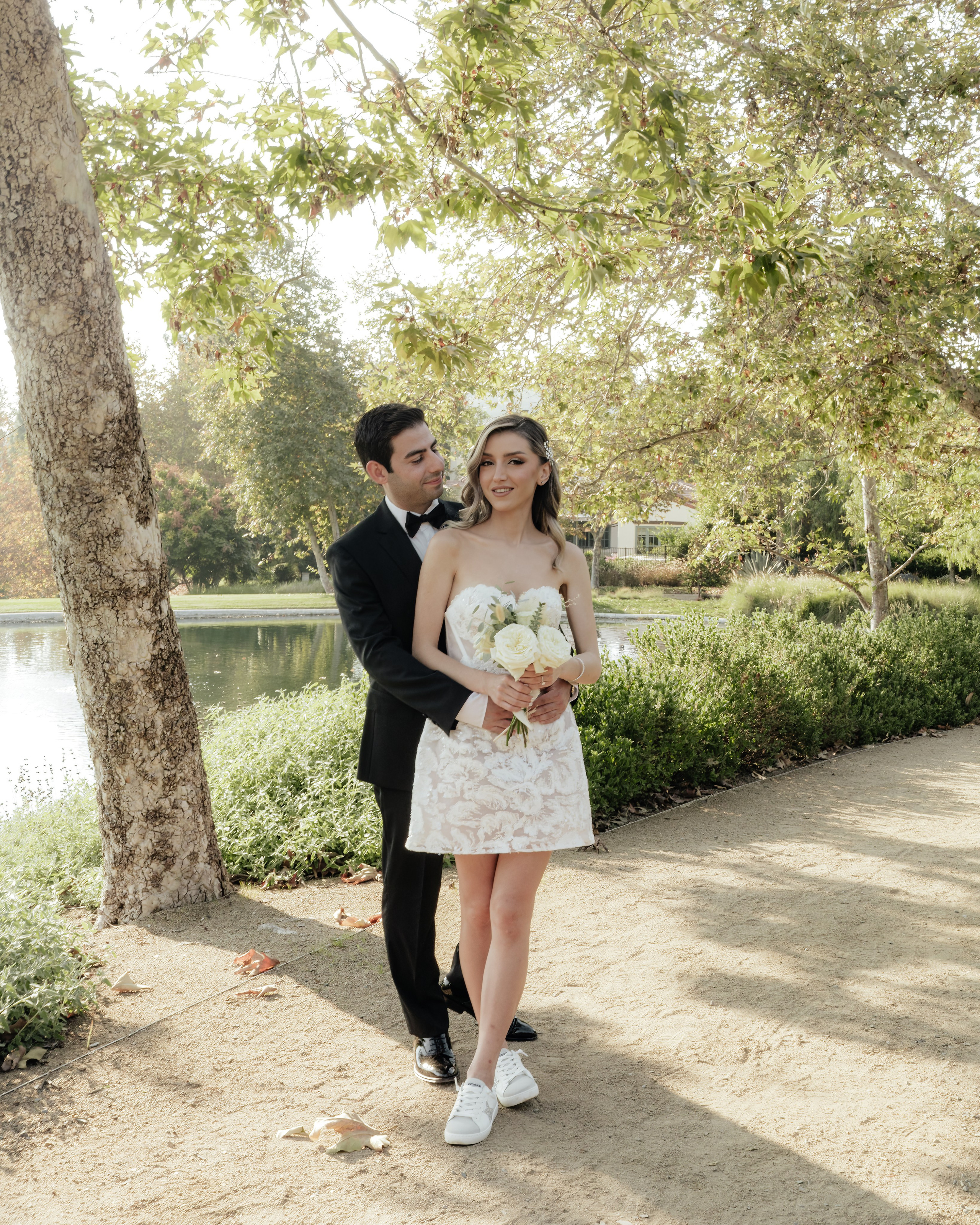 Romantic Backyard Wedding