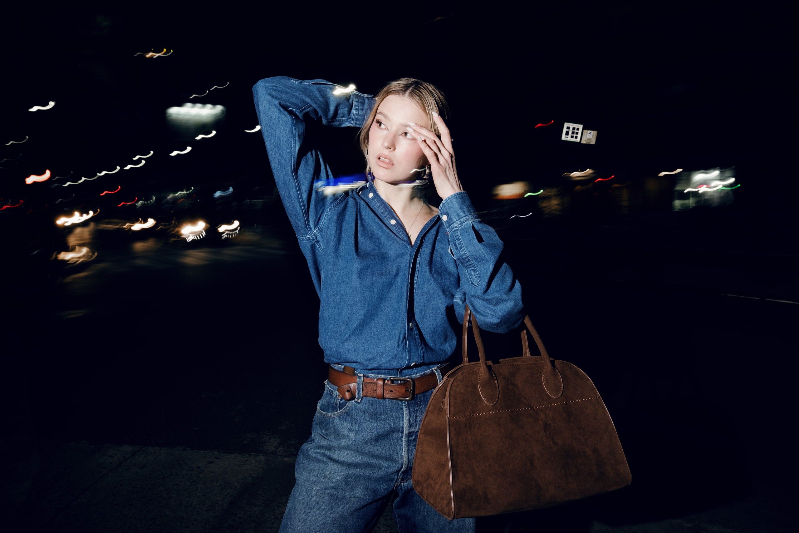 Denim night. Photographer Olga Tsoi