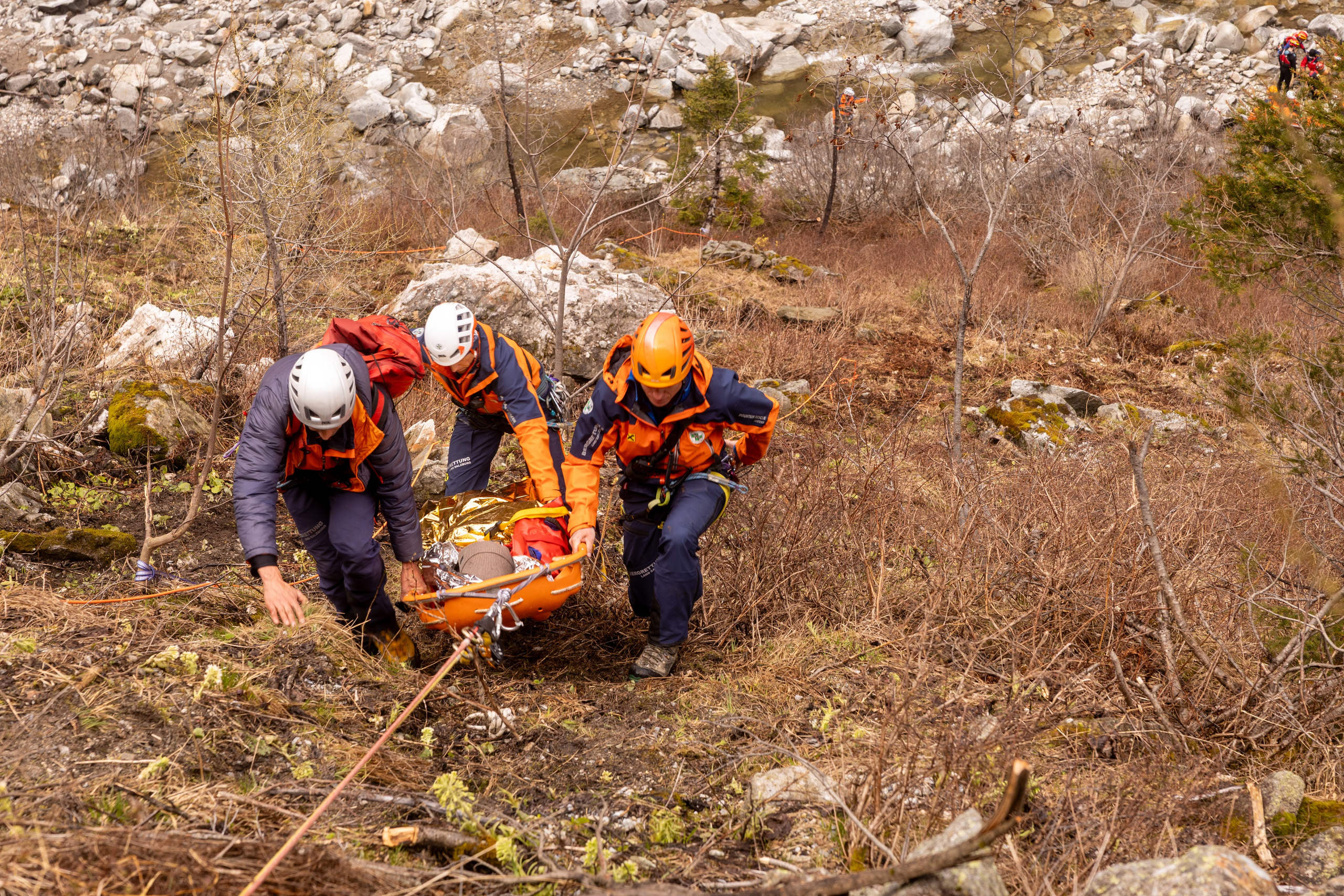 BEZIRKSÜBUNG WASSERRETTUNG 2025, Sportgastein. Guzel Kolobova| Fotografin| Salzburg