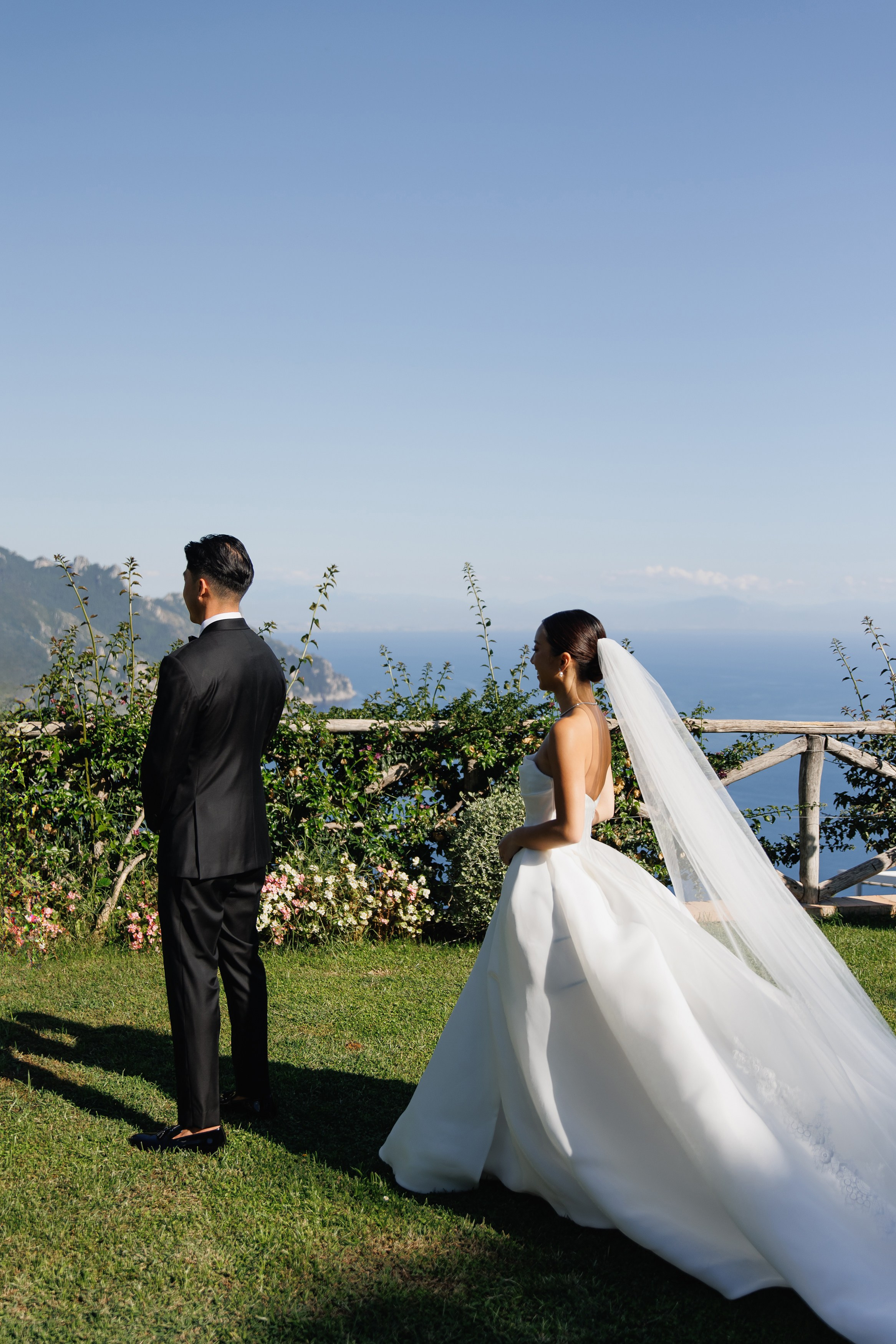 Wedding Villa Eva Ravello. Wedding Photographer Rome Tuscany Como Sicily Puglia Amalfy Italy- Oksana Savenchuk