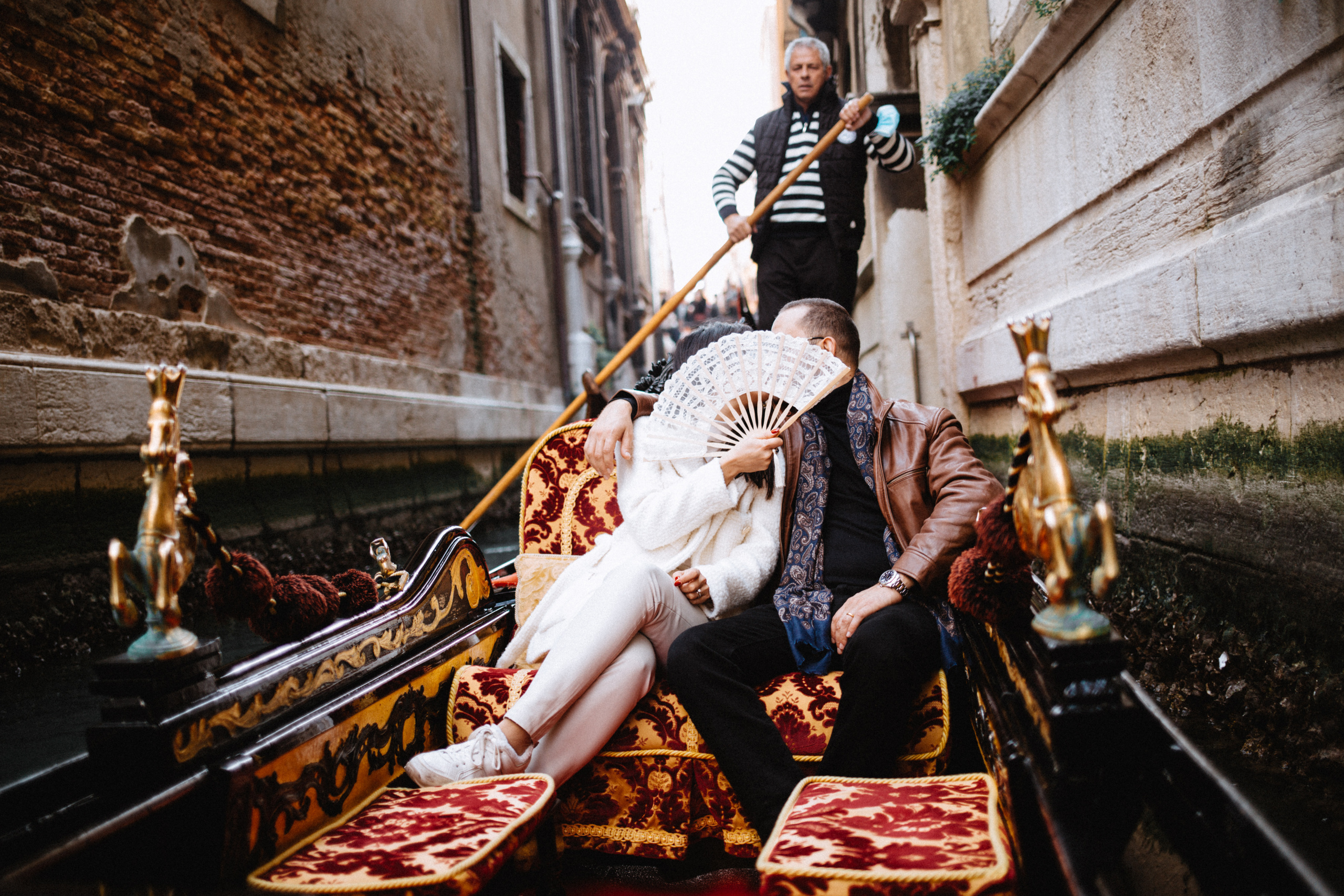 Gondola ride in Venice. Photographer in Venice, Viktoria Antonova