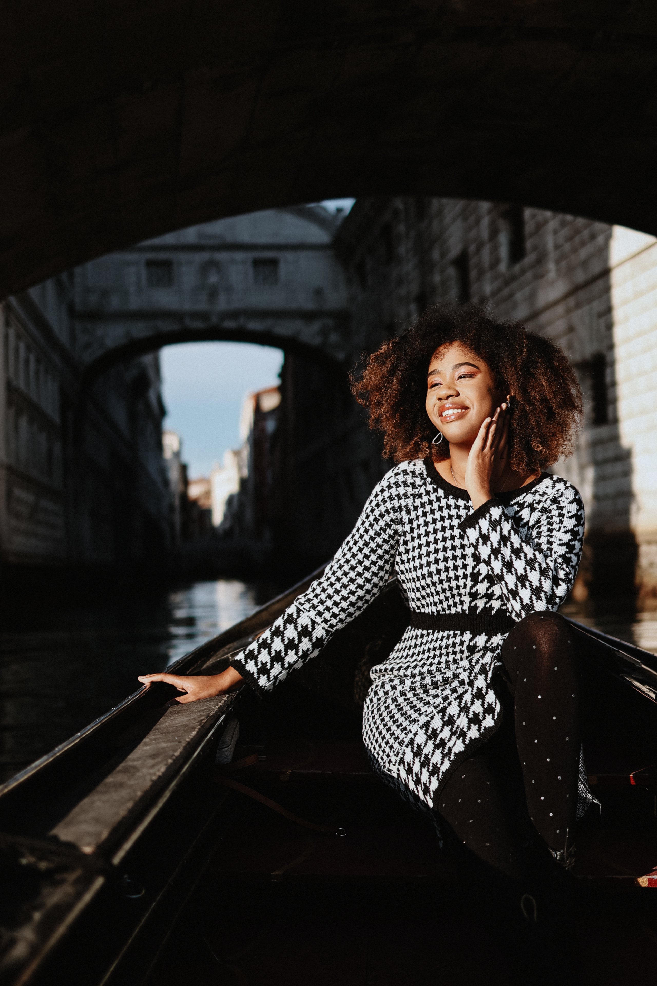 Gondola photographer in Venice 