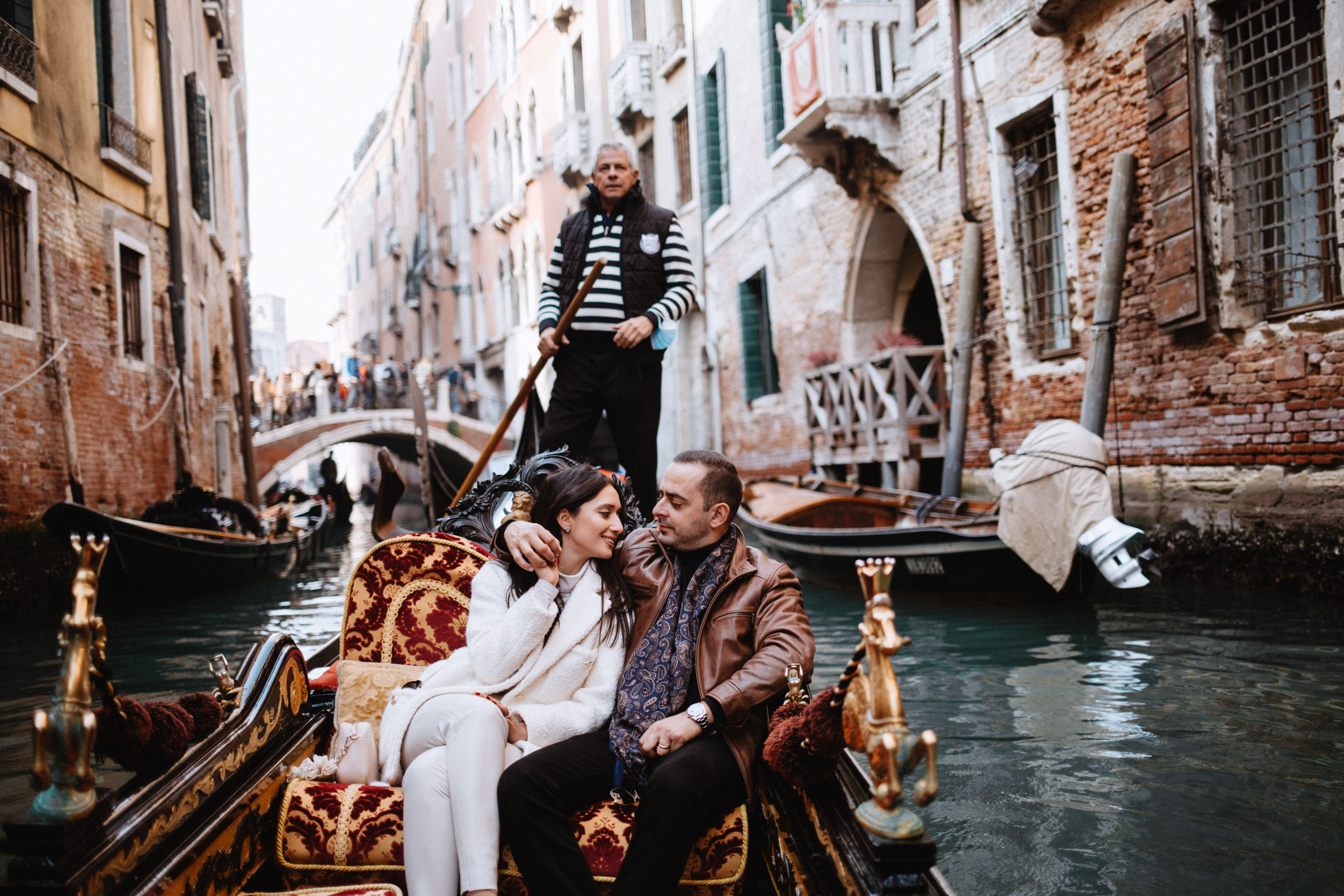 Gondola ride in Venice. Photographer in Venice, Viktoria Antonova