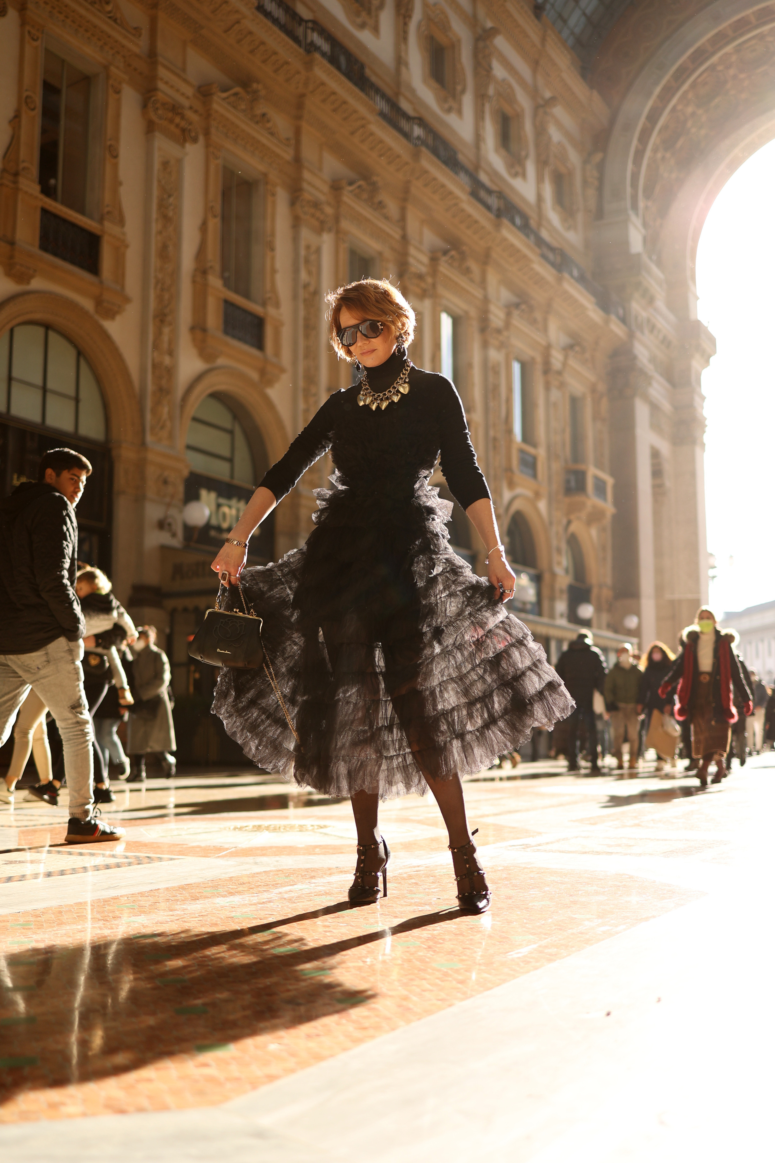 𝙎𝙩𝙧𝙚𝙚𝙩 𝙨𝙝𝙤𝙤𝙩𝙞𝙣𝙜 𝙞𝙣 𝙈𝙞𝙡𝙖𝙣. Photographer in Venice, Viktoria Antonova