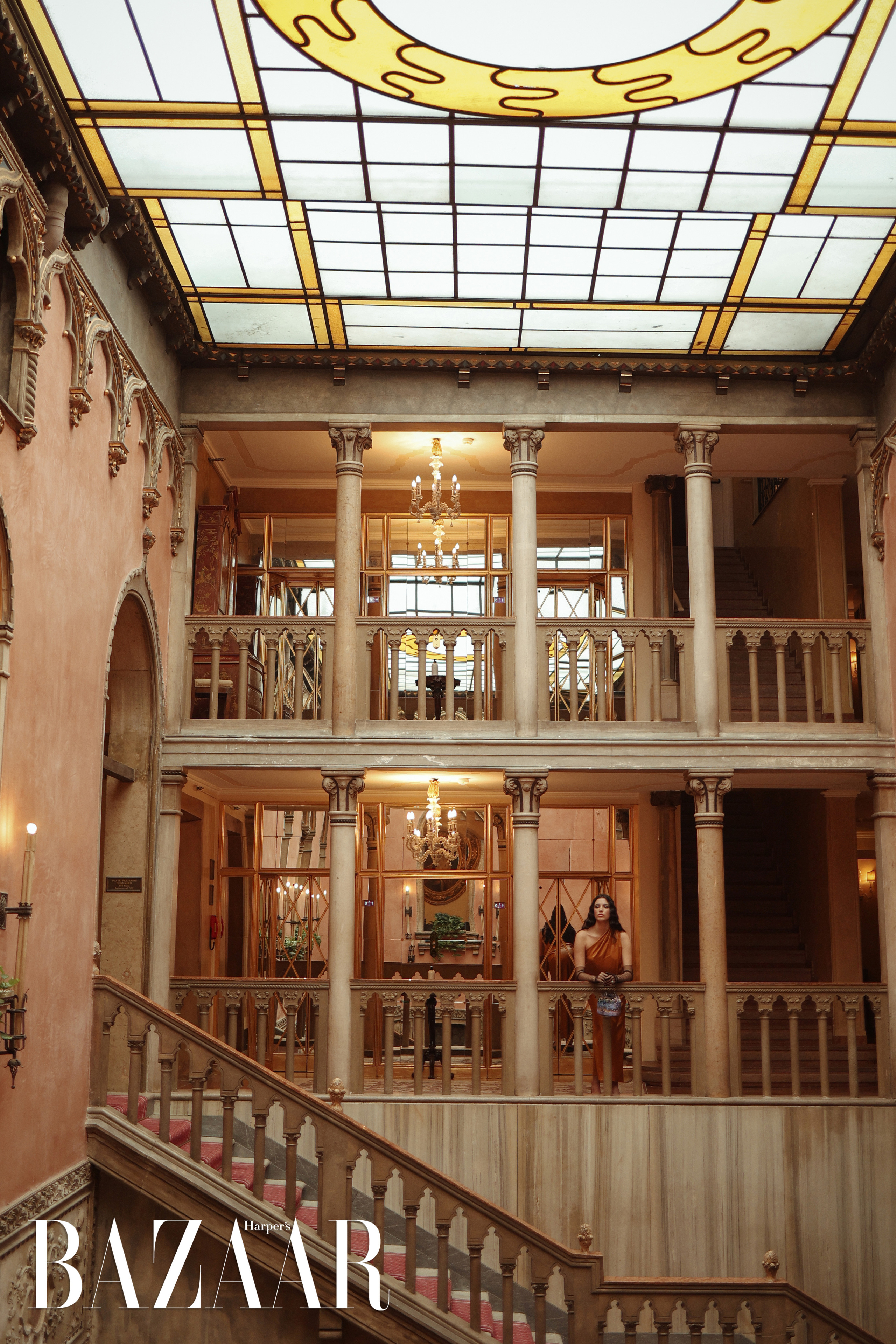 Cover story Harper’s BAZAAR. Photographer in Venice, Viktoria Antonova