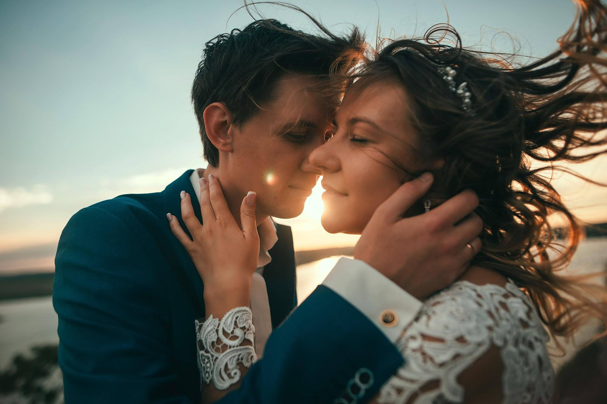 Traumhafte Hochzeitsbilder am Meer