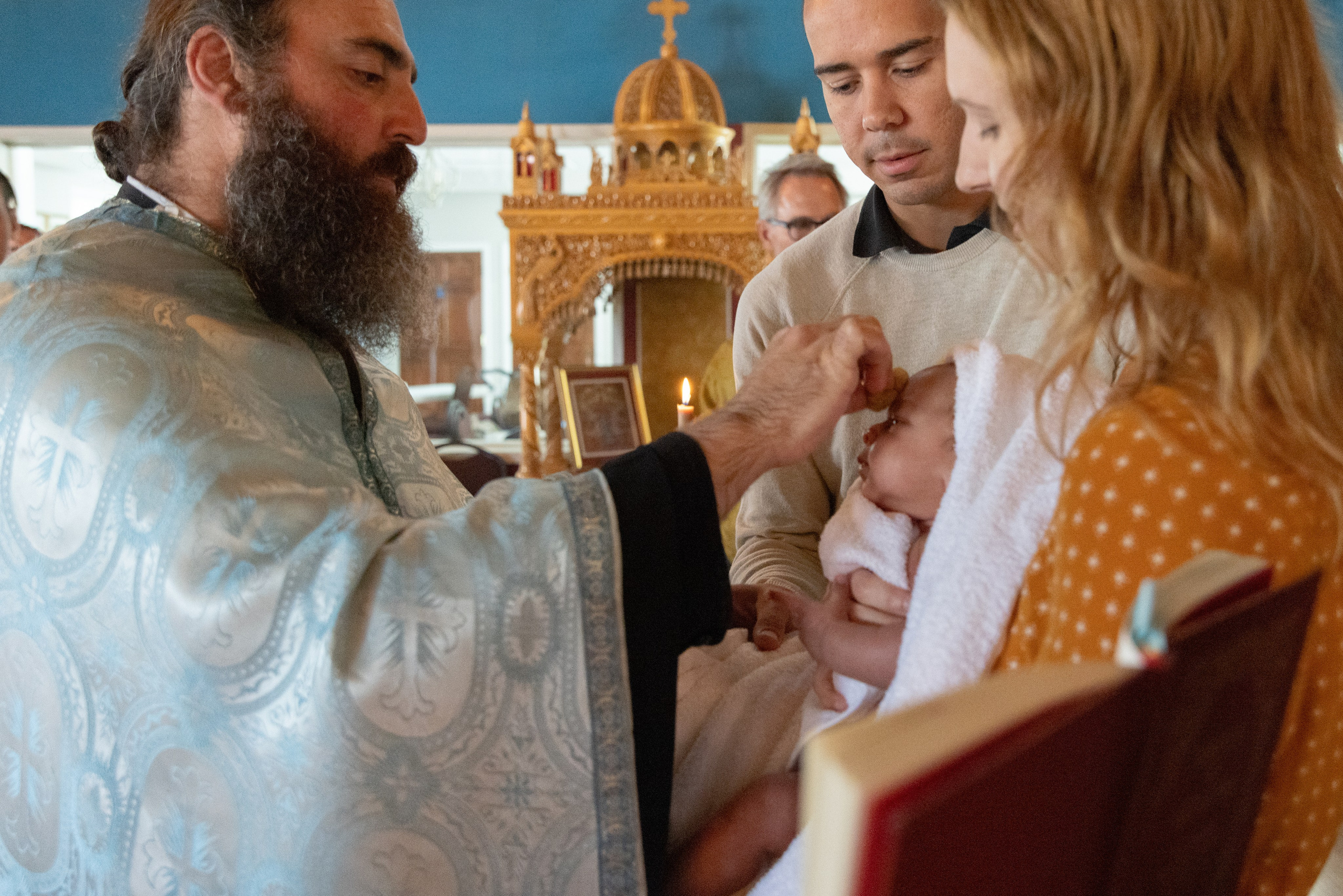 The Holy Sacrament of Baptism. Portrait, family, maternity & wedding photography & videography in SoCal Kseni Vibe