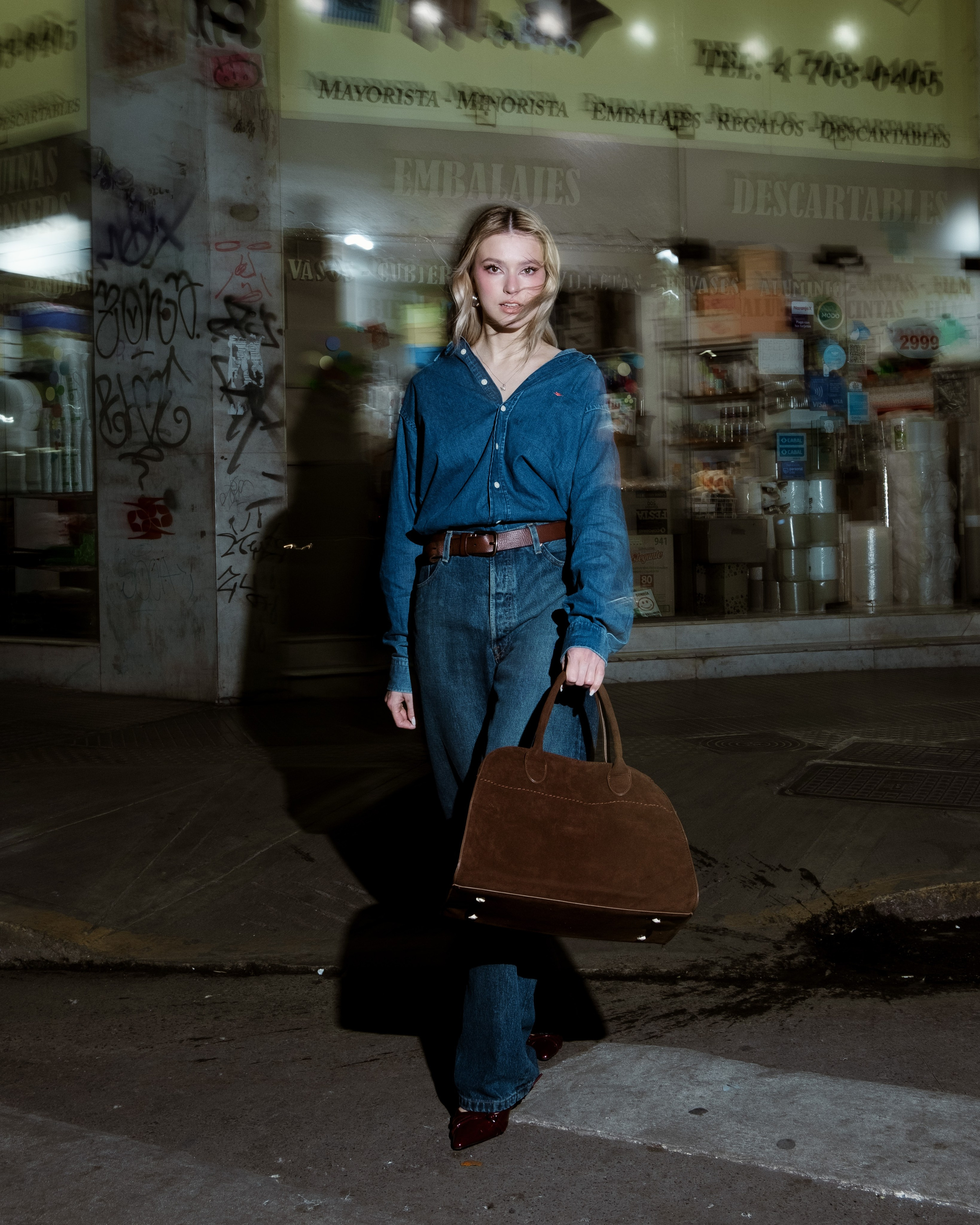 Denim night. Photographer Olga Tsoi