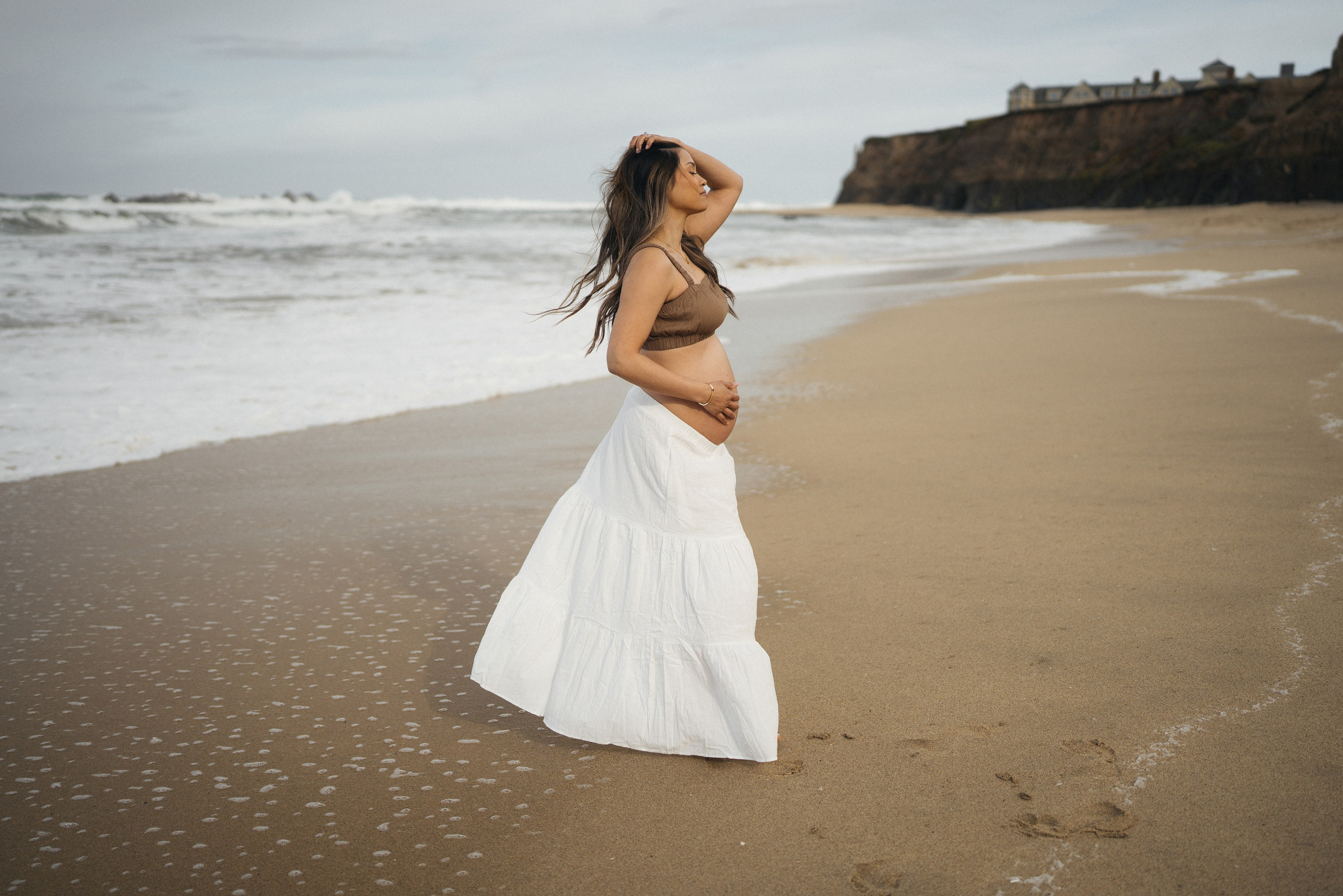 Lynh’s Maternity Session at Half Moon Bay. Soulo Photography | San Francisco Bay Area Based Photographer