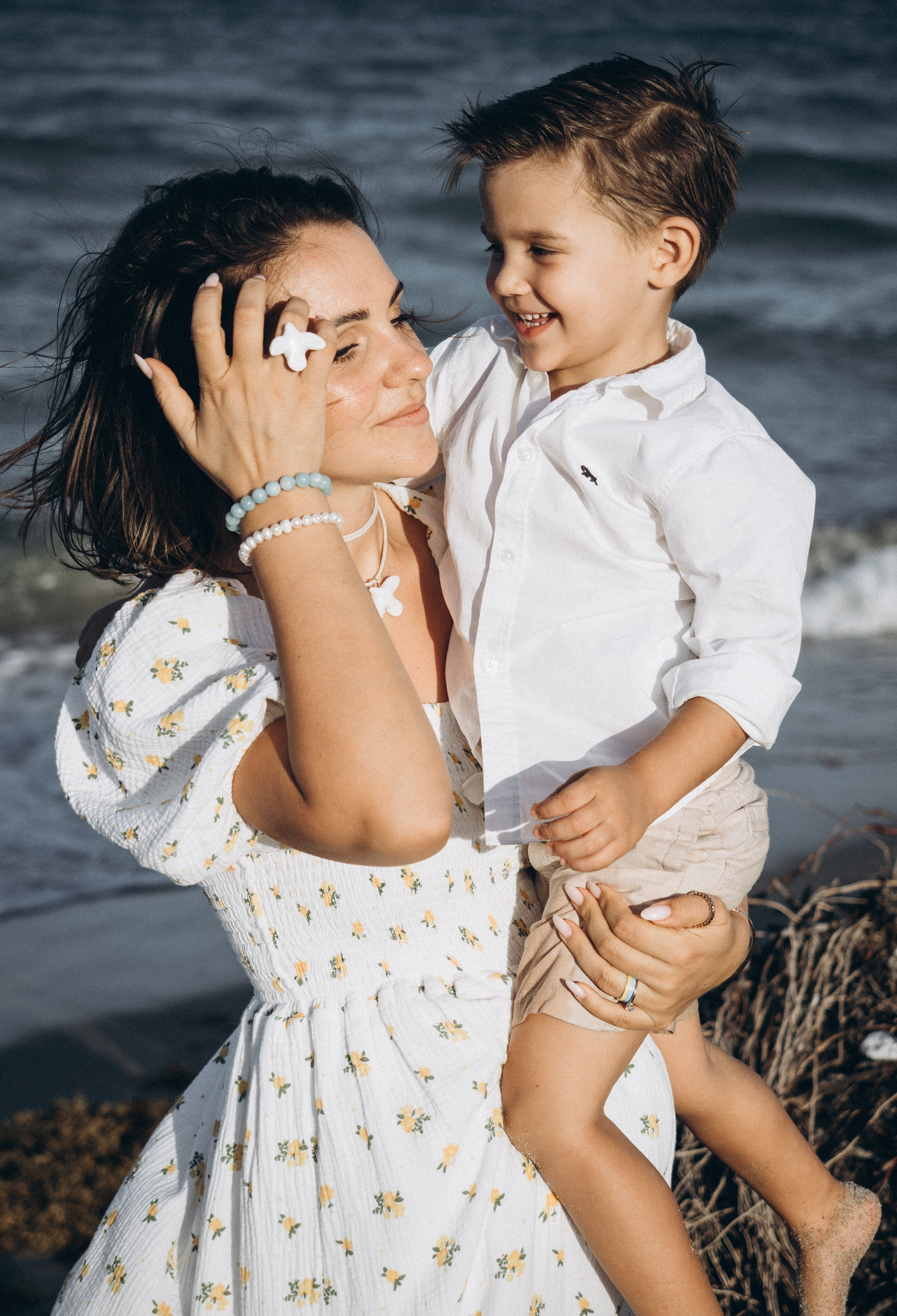 Family. Art photographer Miami