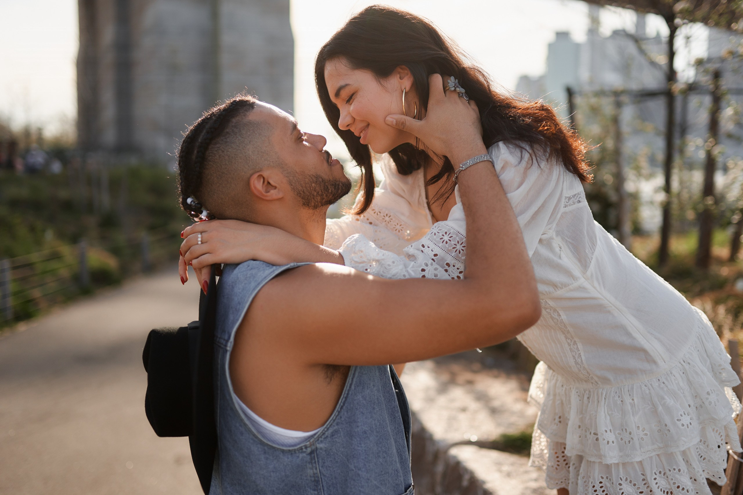 Engagement photo shoot NYC. Professional Wedding and event photographer USA New York